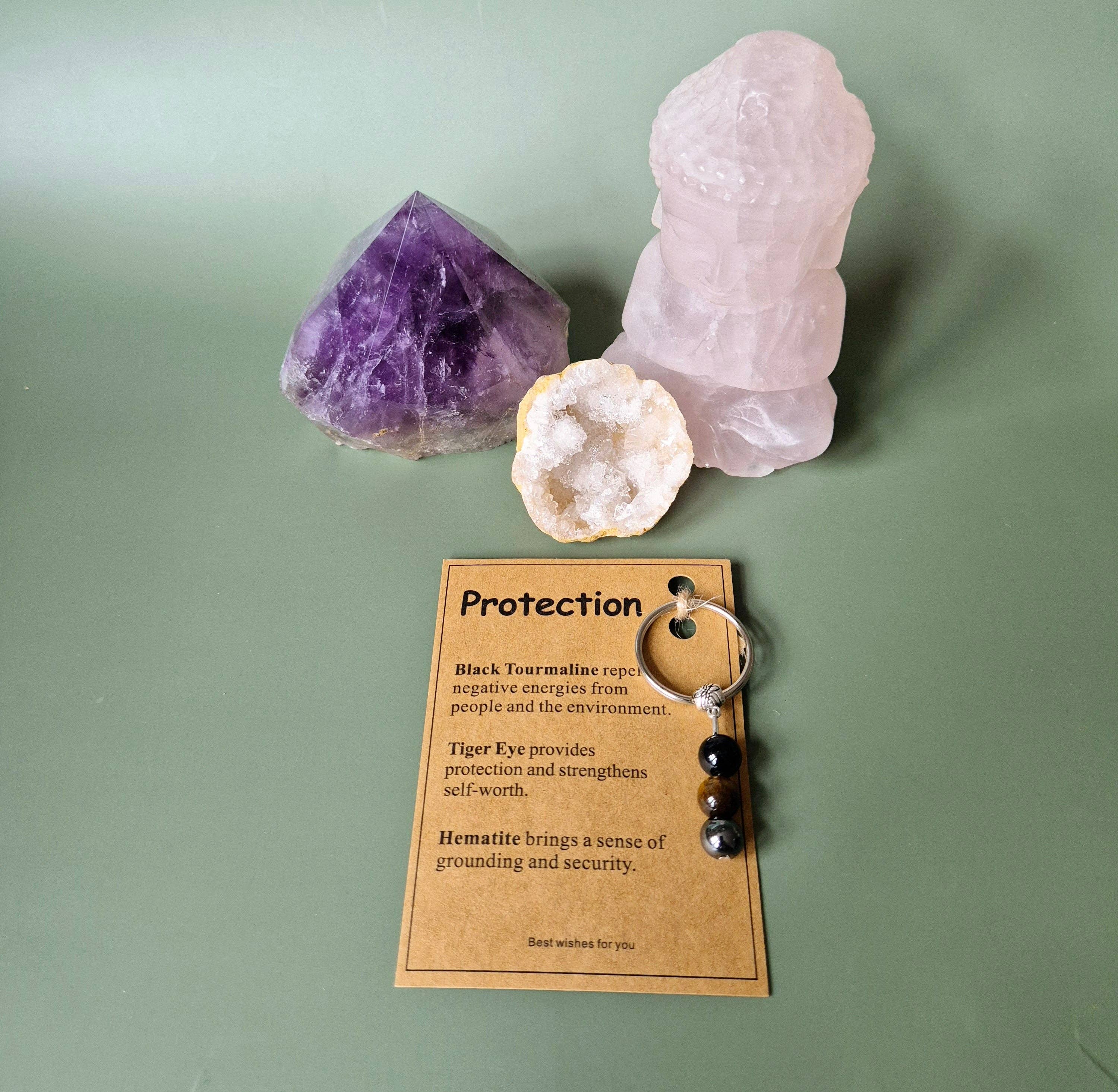 Krystal Nøglering: Protection / Beskyttelse