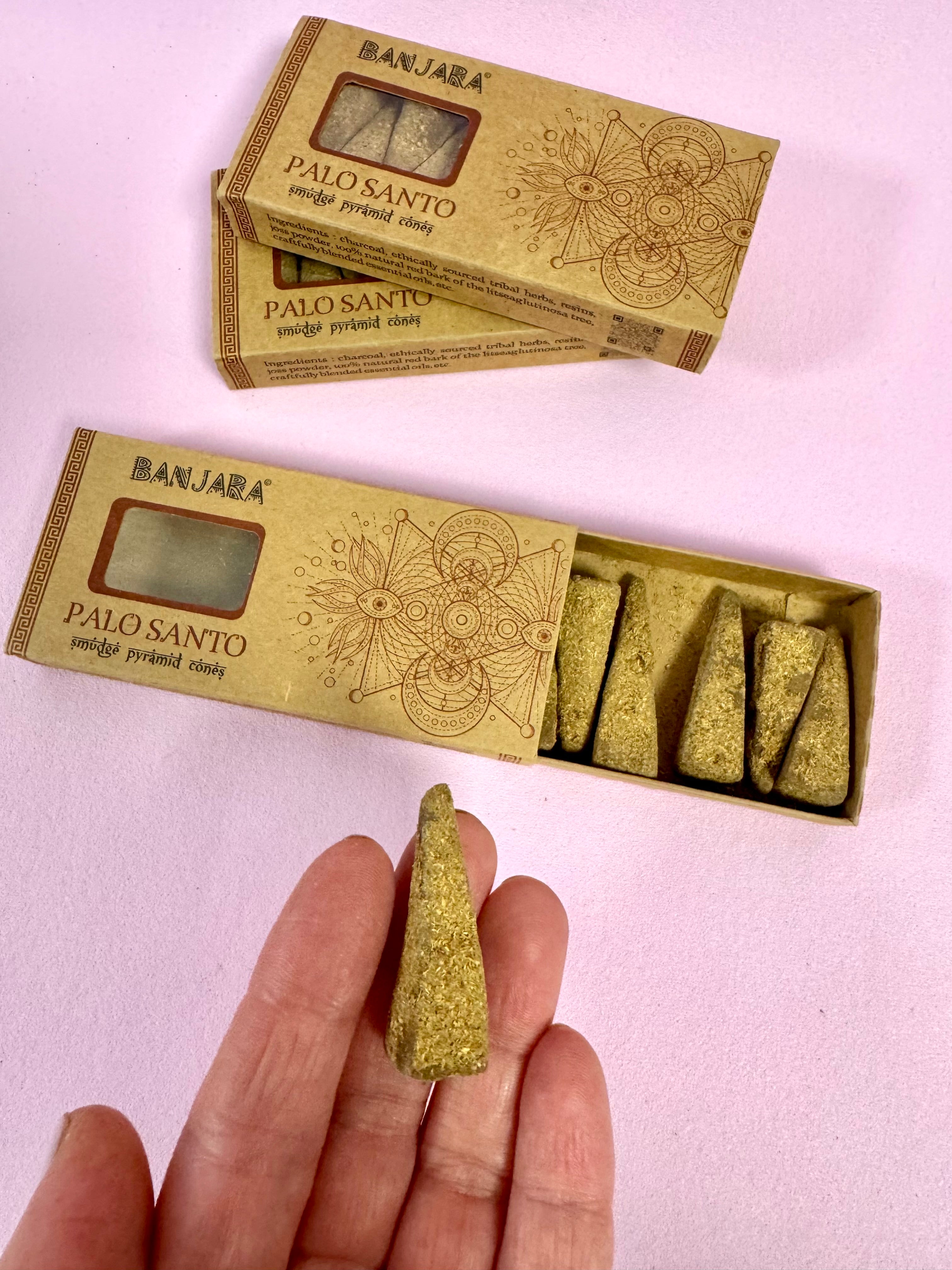 Palo Santo Smudge Pyramide Kegler - Banjara