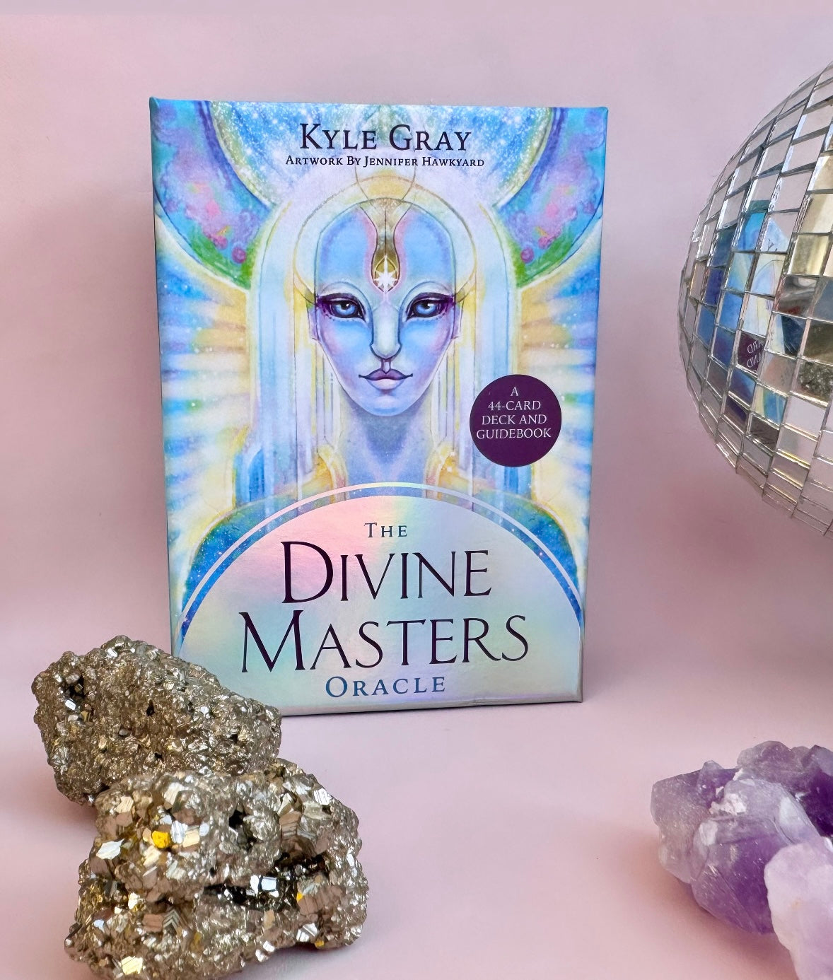 Månesøster Krystaller Divine Masters Oracle - OrakelKort & guidebog af Kyle Gray