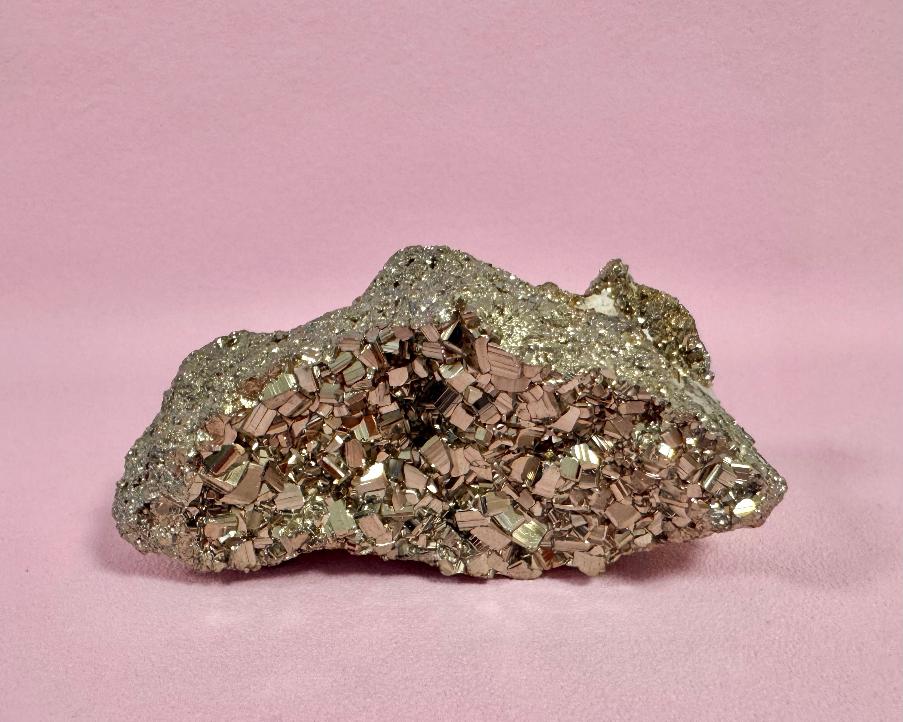 Rå Pyrit ☾ 272 Gram ☾ FRUGTBARHED, VELSTAND & SUCCES