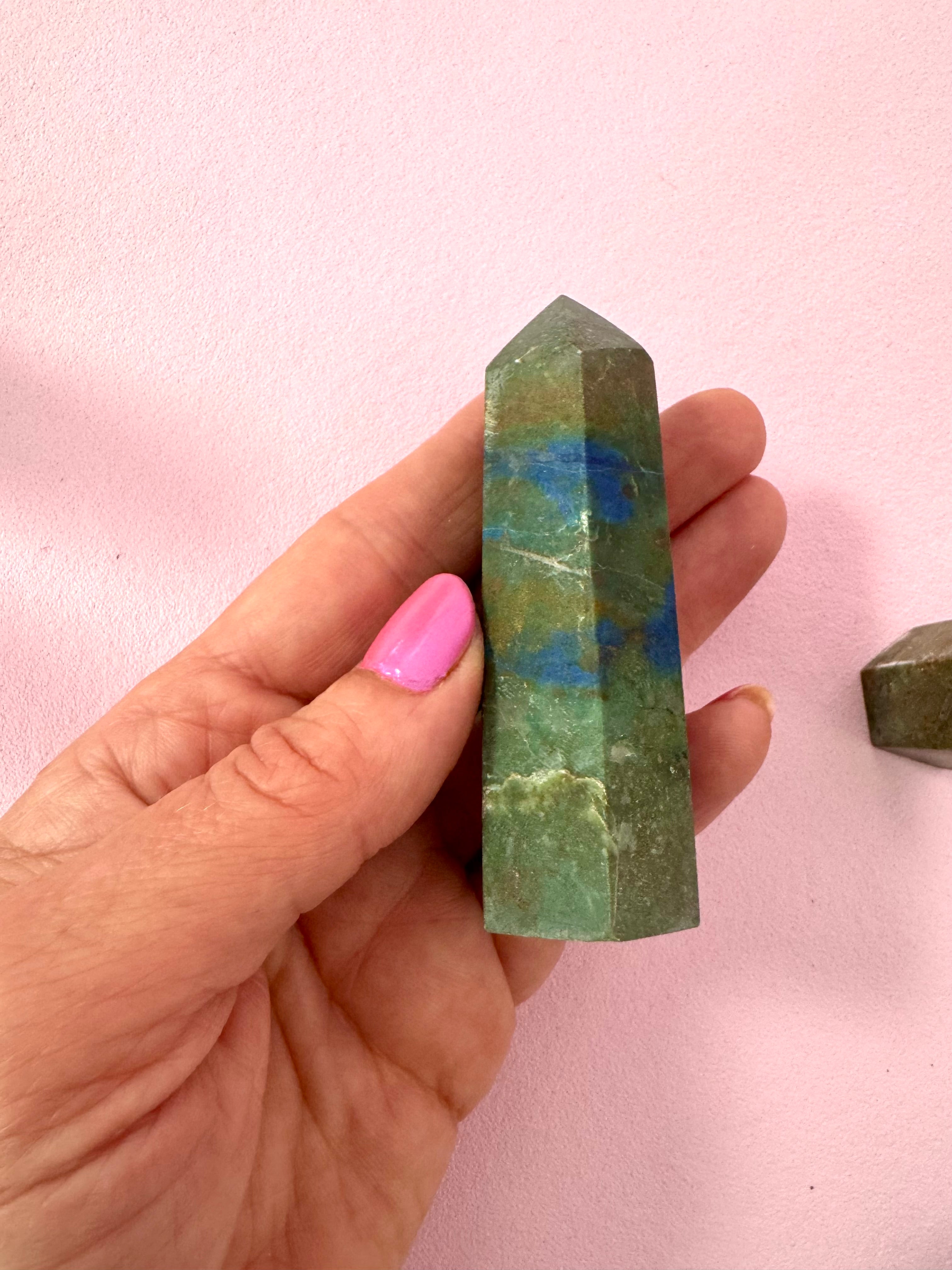 Chrysocolla–Shattuckit–Malakit