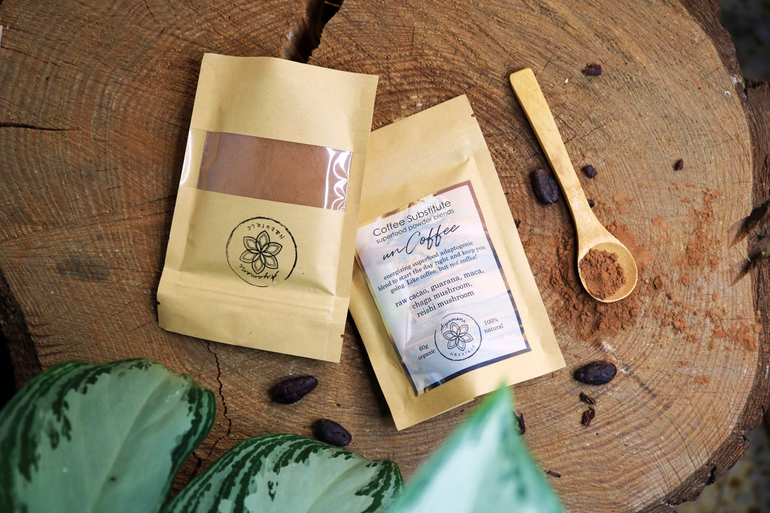 UNCOFFEE | HERBAL & CACAO COFFEE SUBSTITUTE ☽ Fra Ayamani Naturals 140 gram