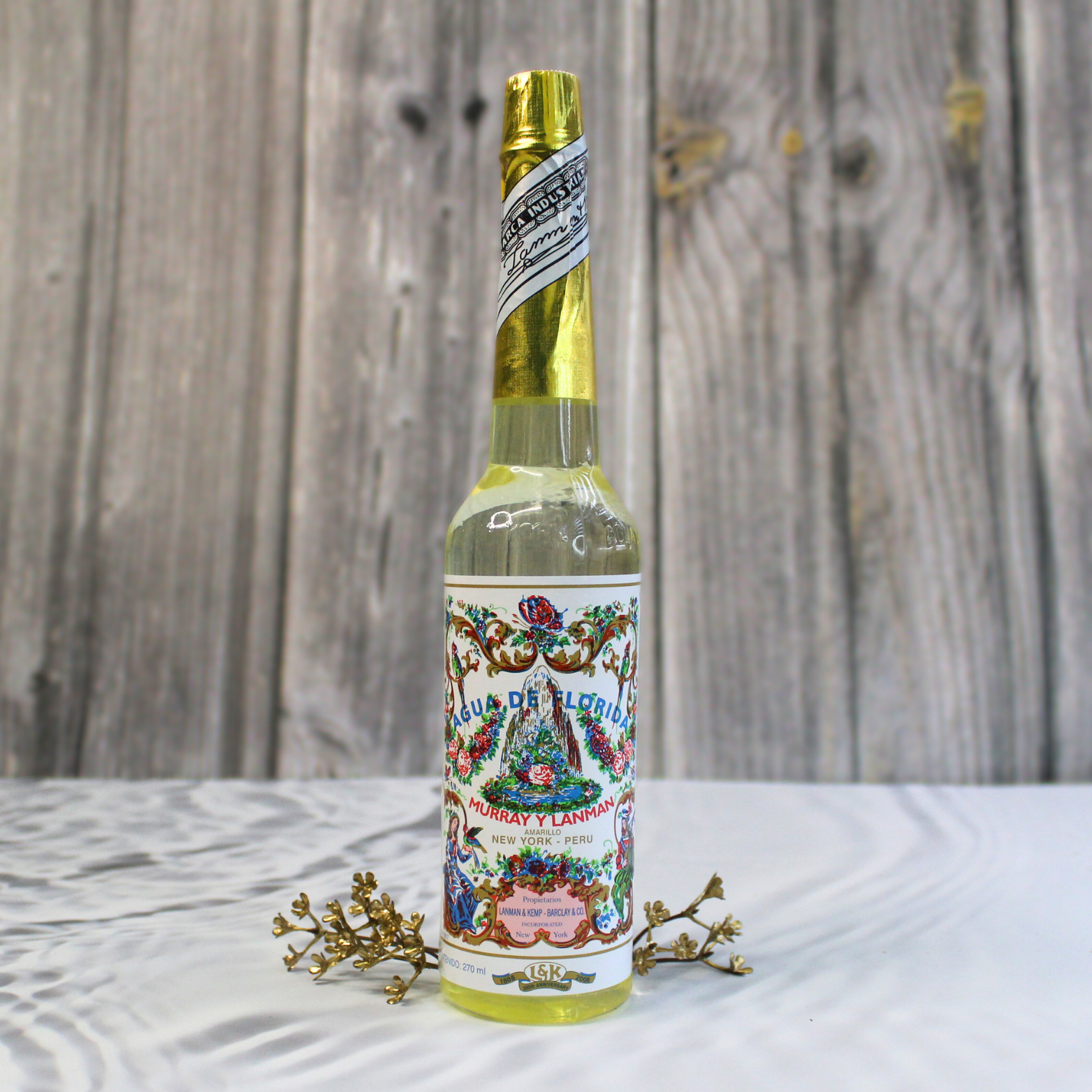 Florida Water Cologne – Original Peruviansk Formel - 270 ml. / MAANESOESTER.DK / Månesøster Krystaller - MÅNESØSTER.DK