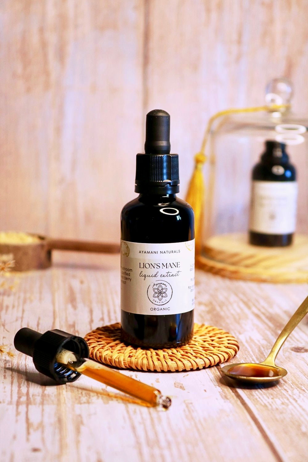 LION'S MANE DUAL EXTRACT ALCOHOL-FREE | HERICIUM ERINACEUS 30 ml