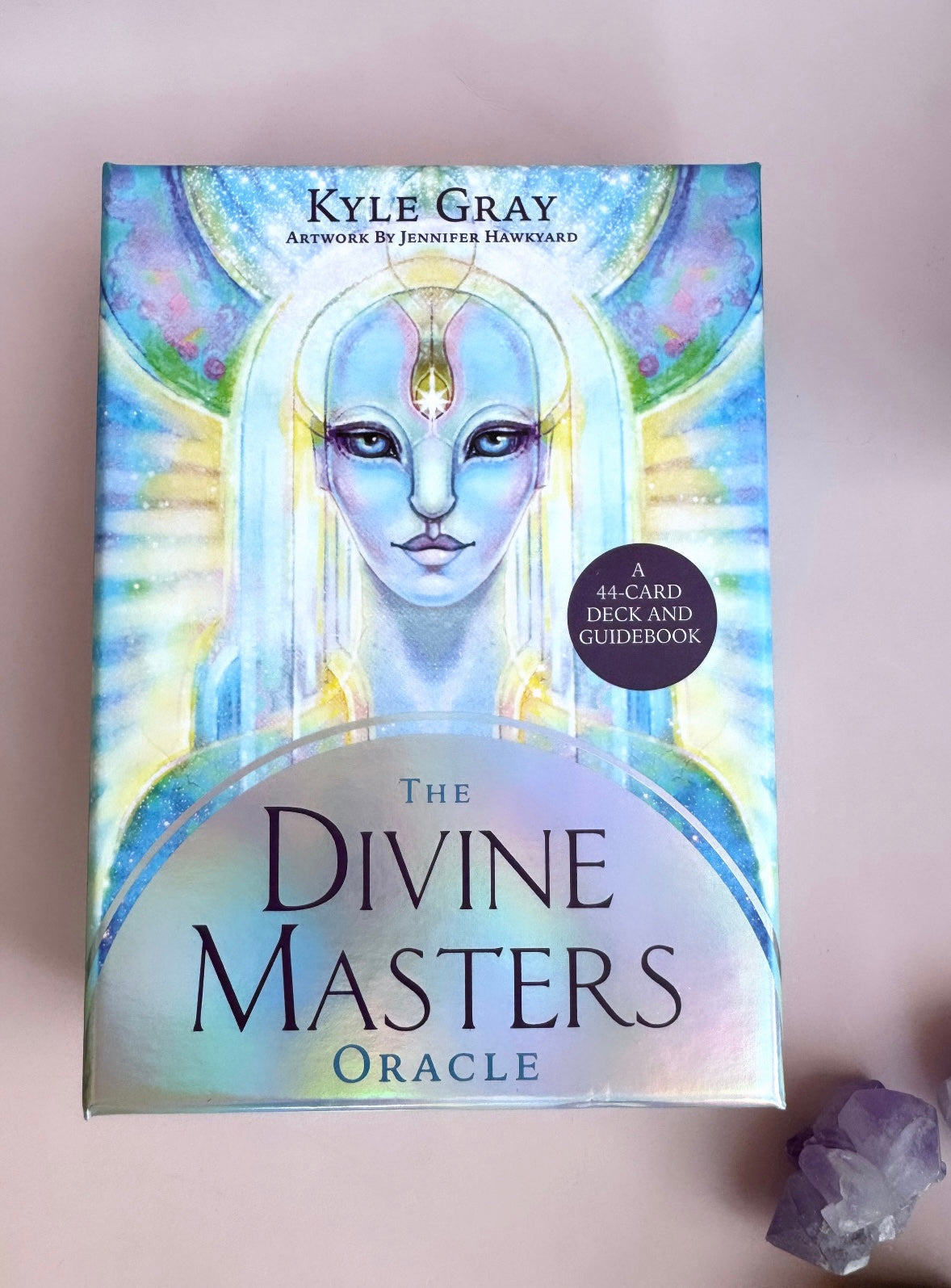Månesøster Krystaller Divine Masters Oracle - OrakelKort & guidebog af Kyle Gray