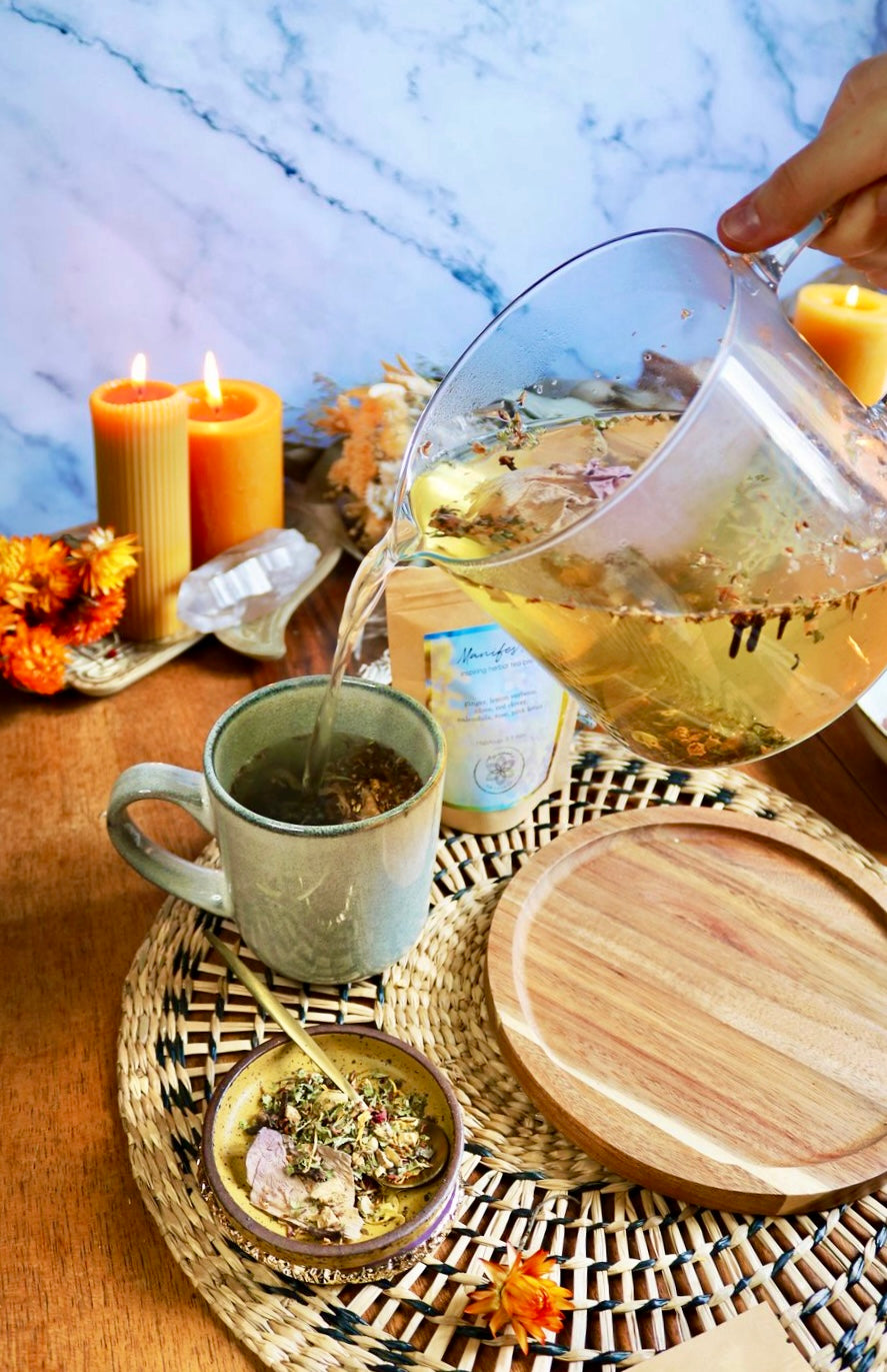 MANIFEST TEA ☽ te Fra Ayamani Naturals ☽ 100 gram