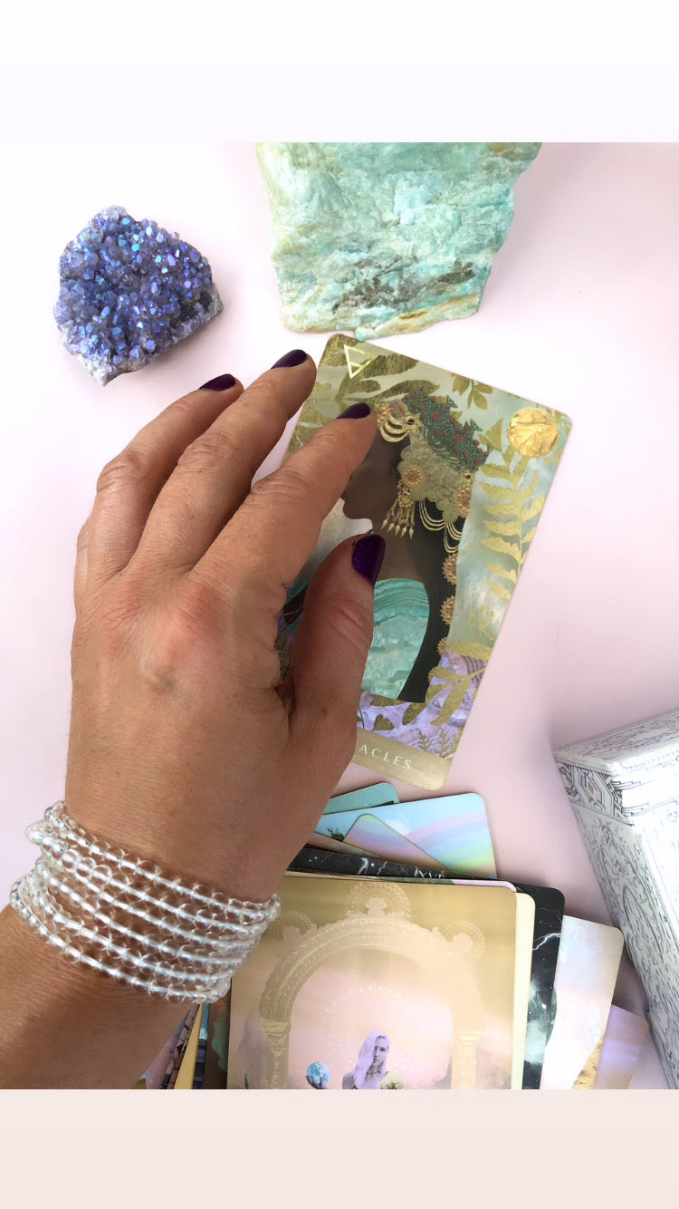 Bjergkrystal Armbånd Månesøster Krystaller