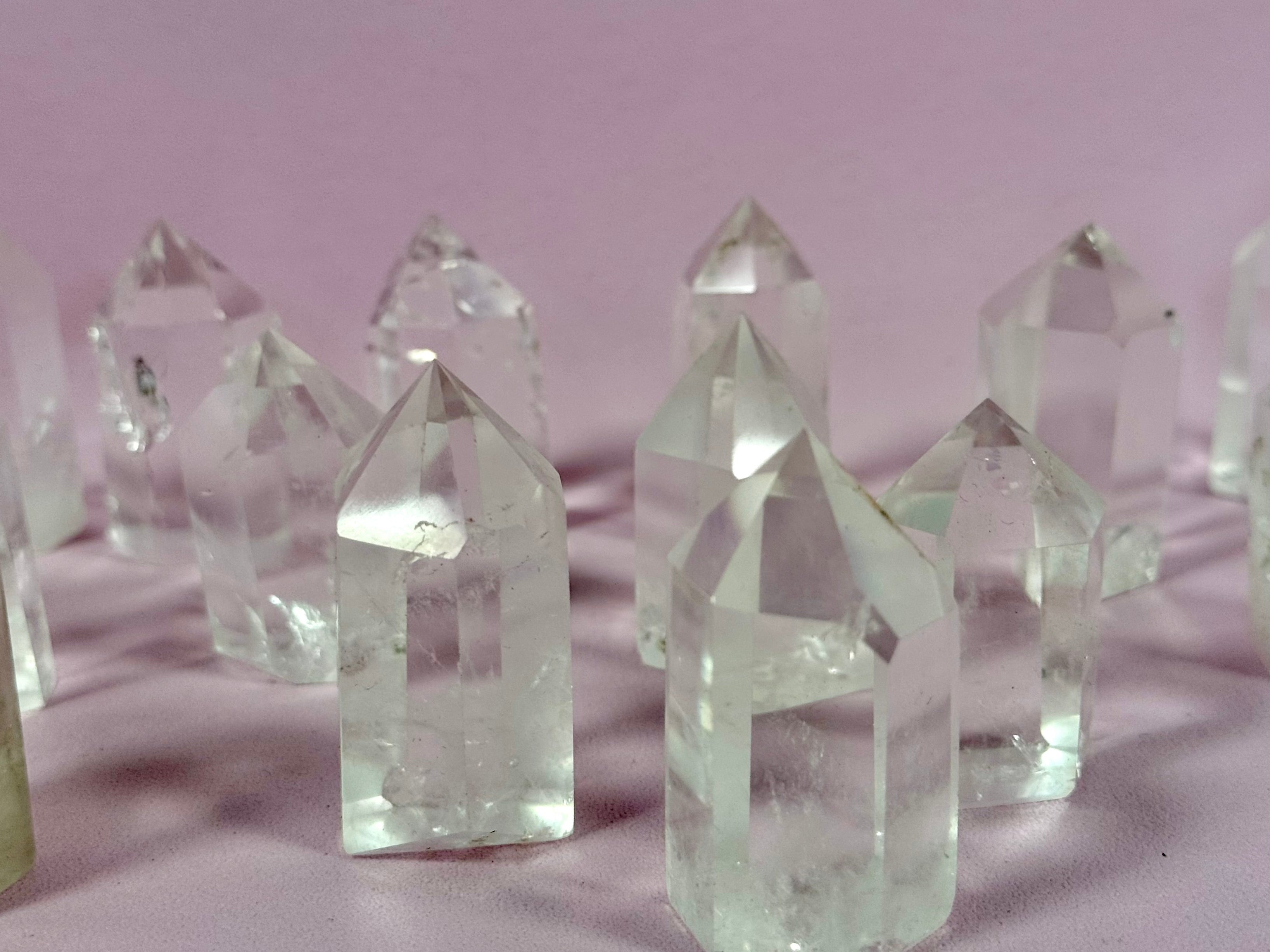 Bjergkrystal Tårn ☾ Healing med det hvide lys, klarhed, styrke & bevidsthed ☽