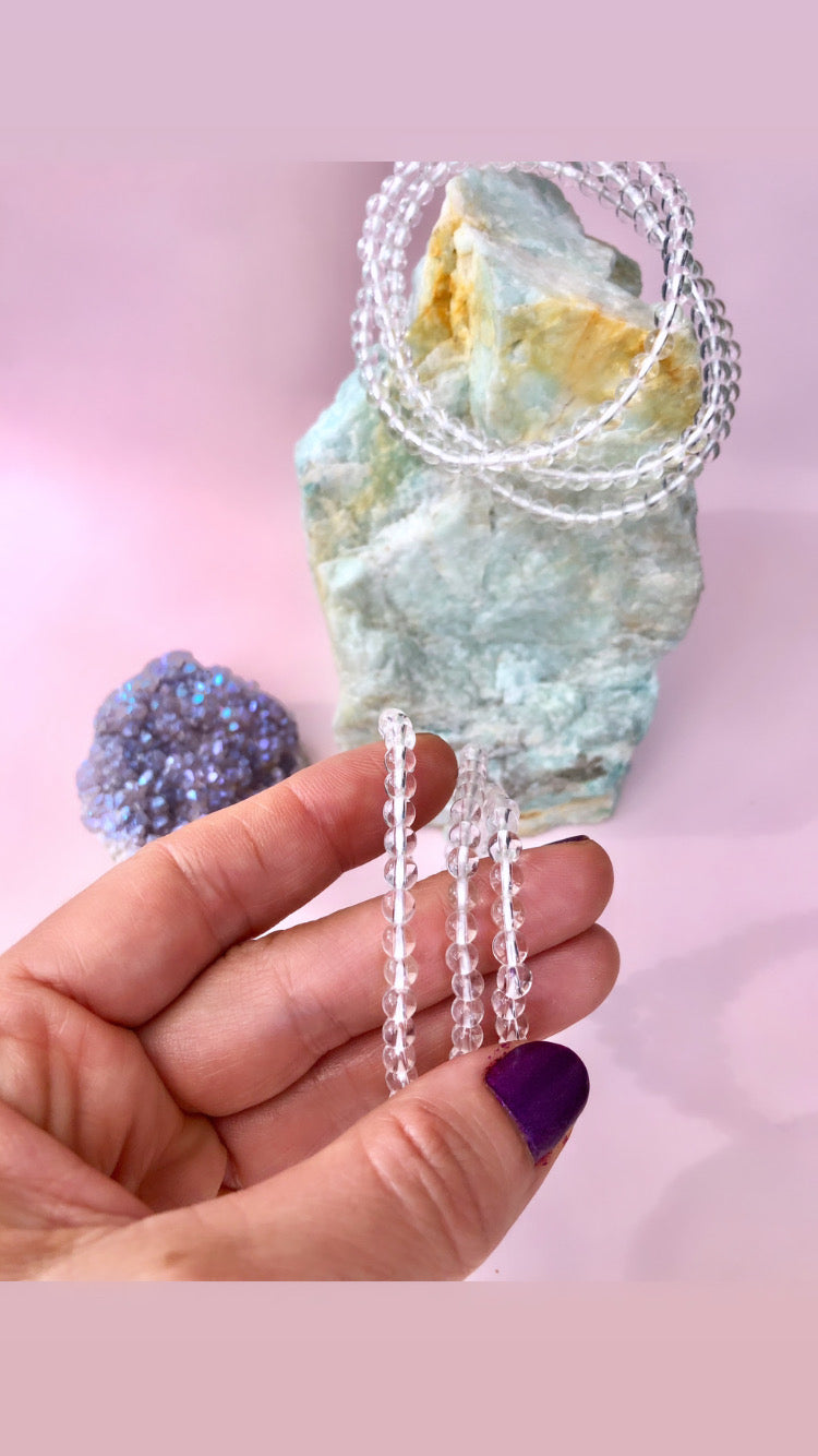 Bjergkrystal Armbånd Månesøster Krystaller