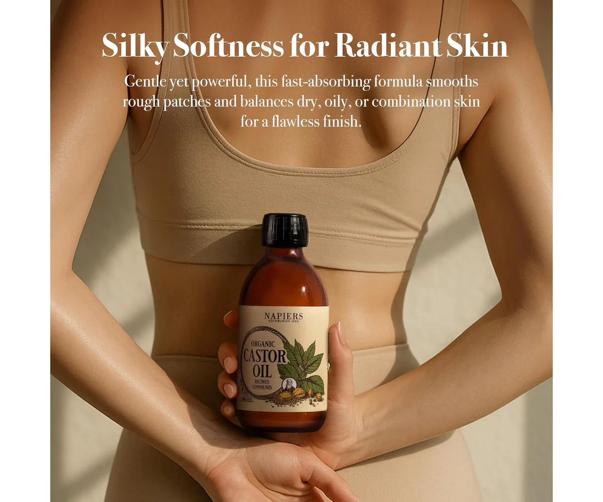 Castor Oil Organic - fra Napiers - 250ml