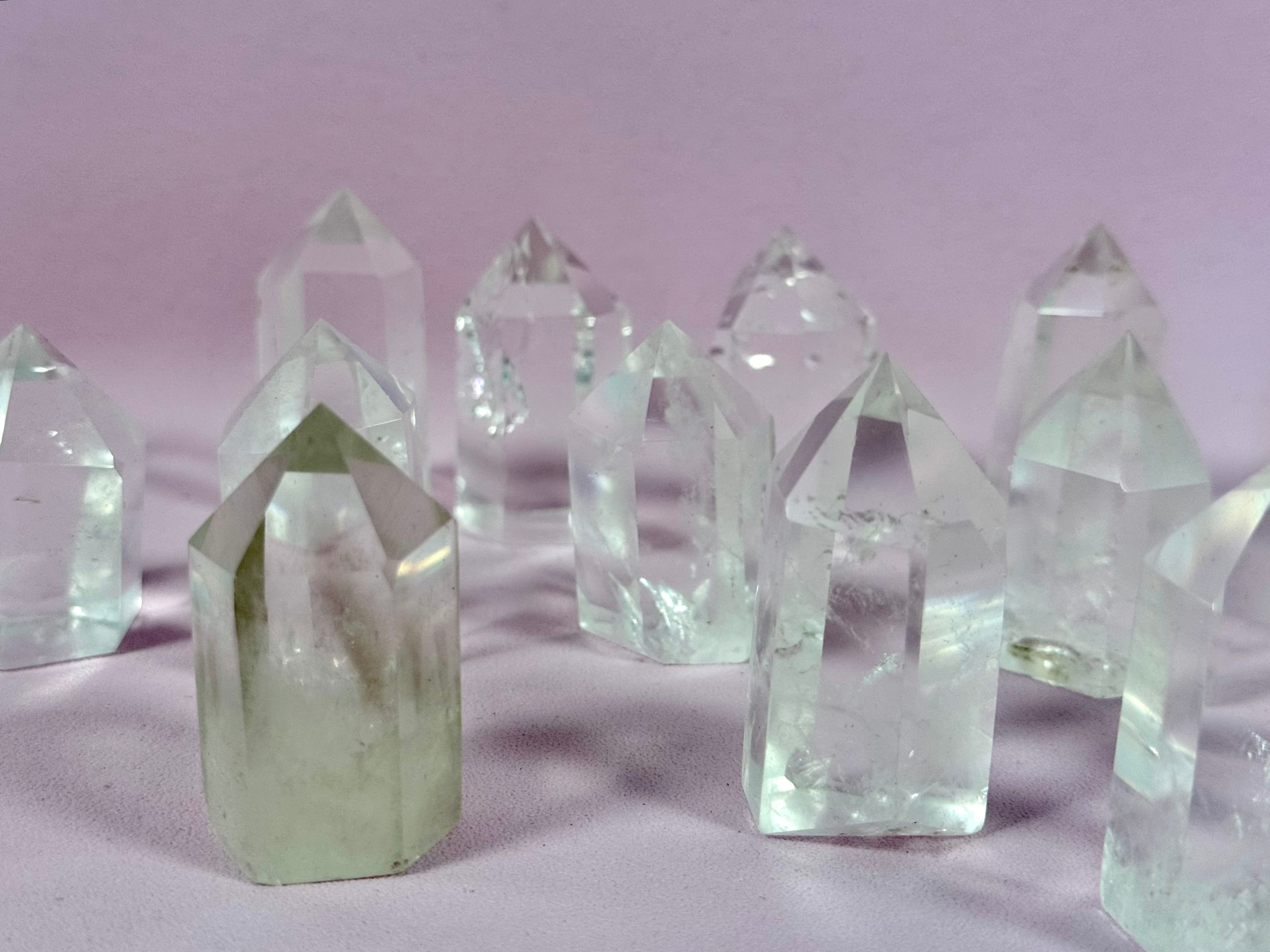 Bjergkrystal Tårn ☾ Healing med det hvide lys, klarhed, styrke & bevidsthed ☽