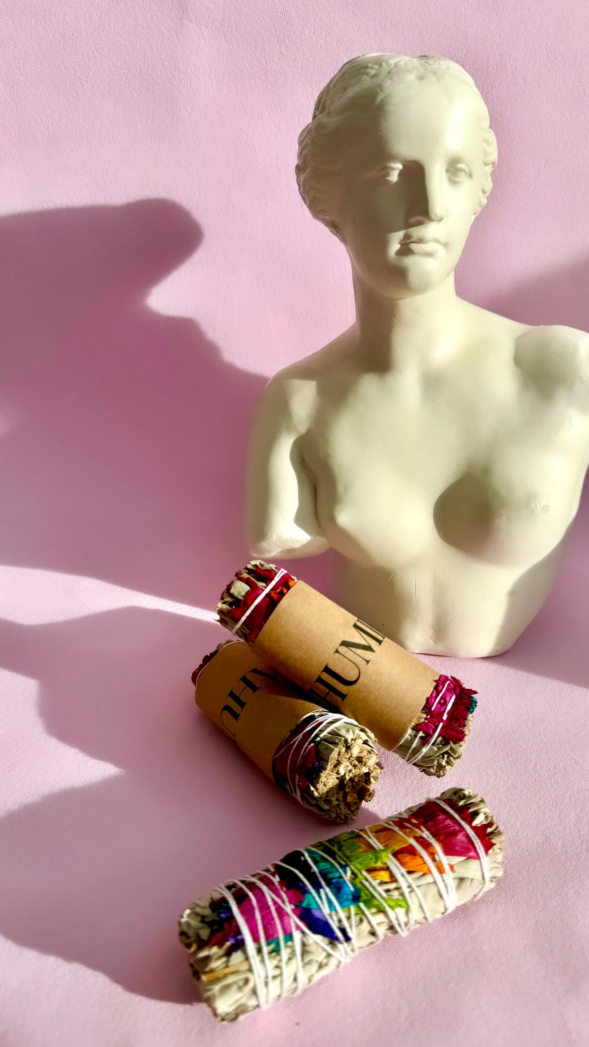 Månesøster Krystaller Regnbue Smudge ☾ Med Salvie & Rosenblade