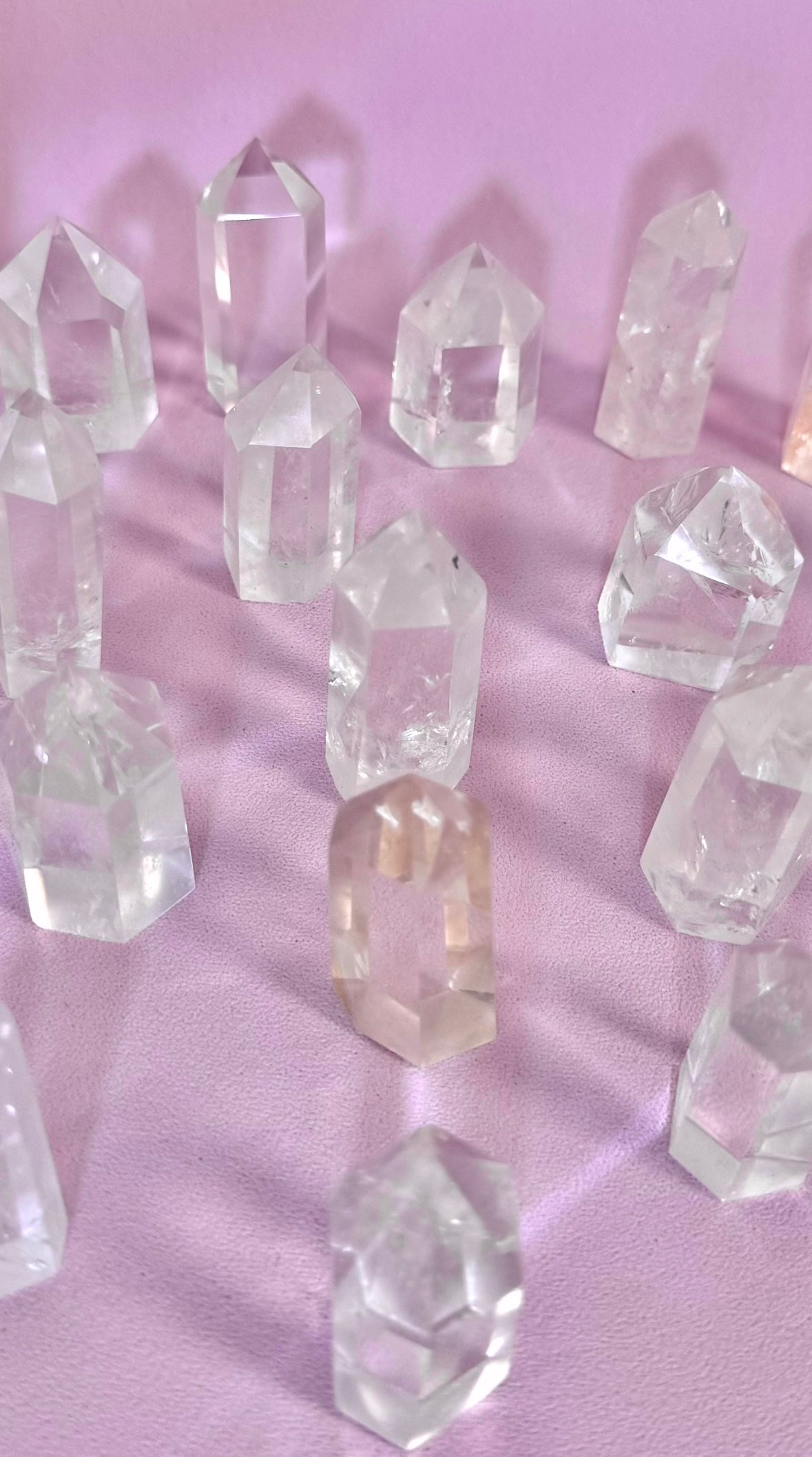 Bjergkrystal Tårn ☾ Healing med det hvide lys, klarhed, styrke & bevidsthed ☽