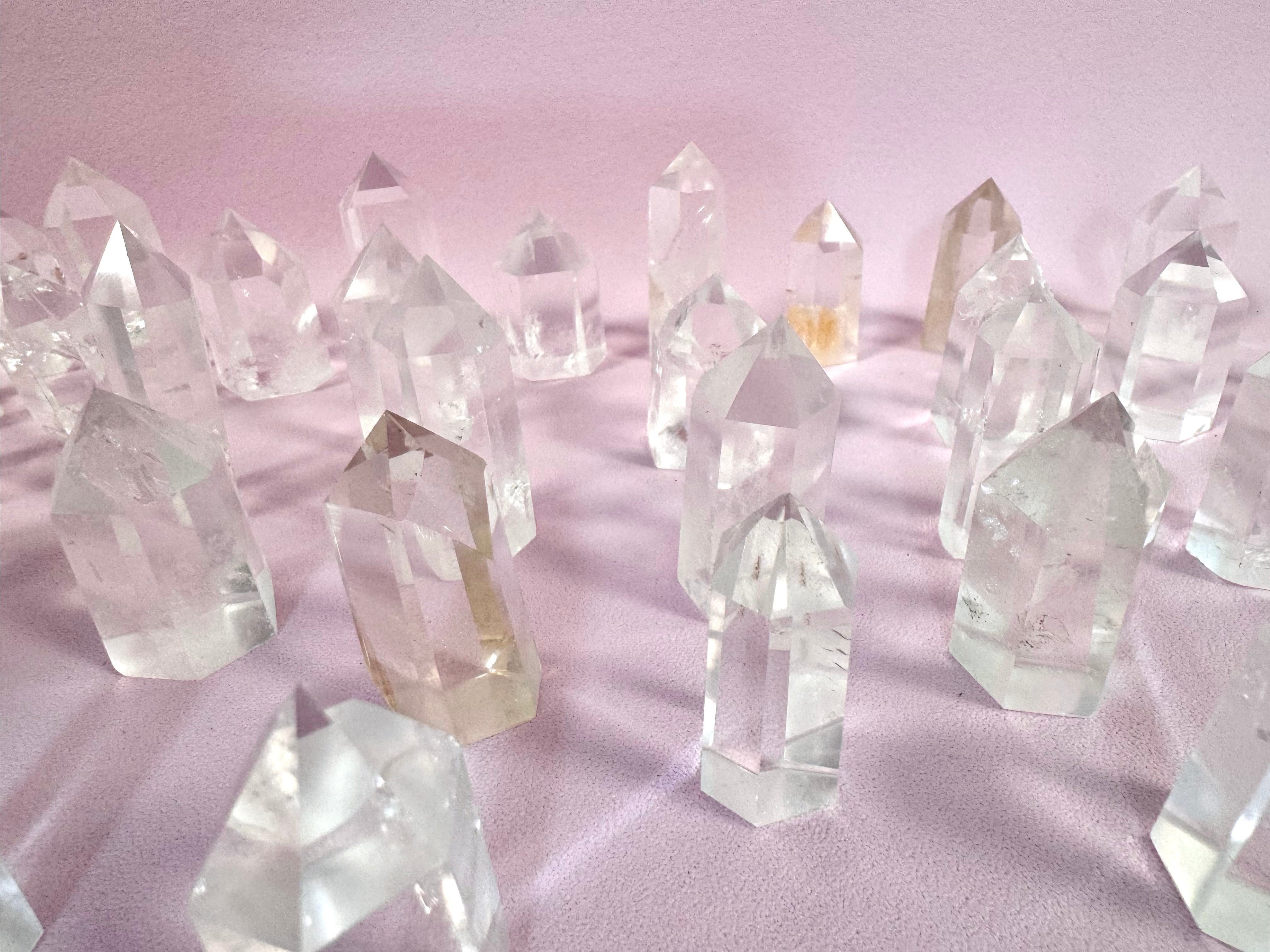Bjergkrystal Tårn ☾ Healing med det hvide lys, klarhed, styrke & bevidsthed ☽
