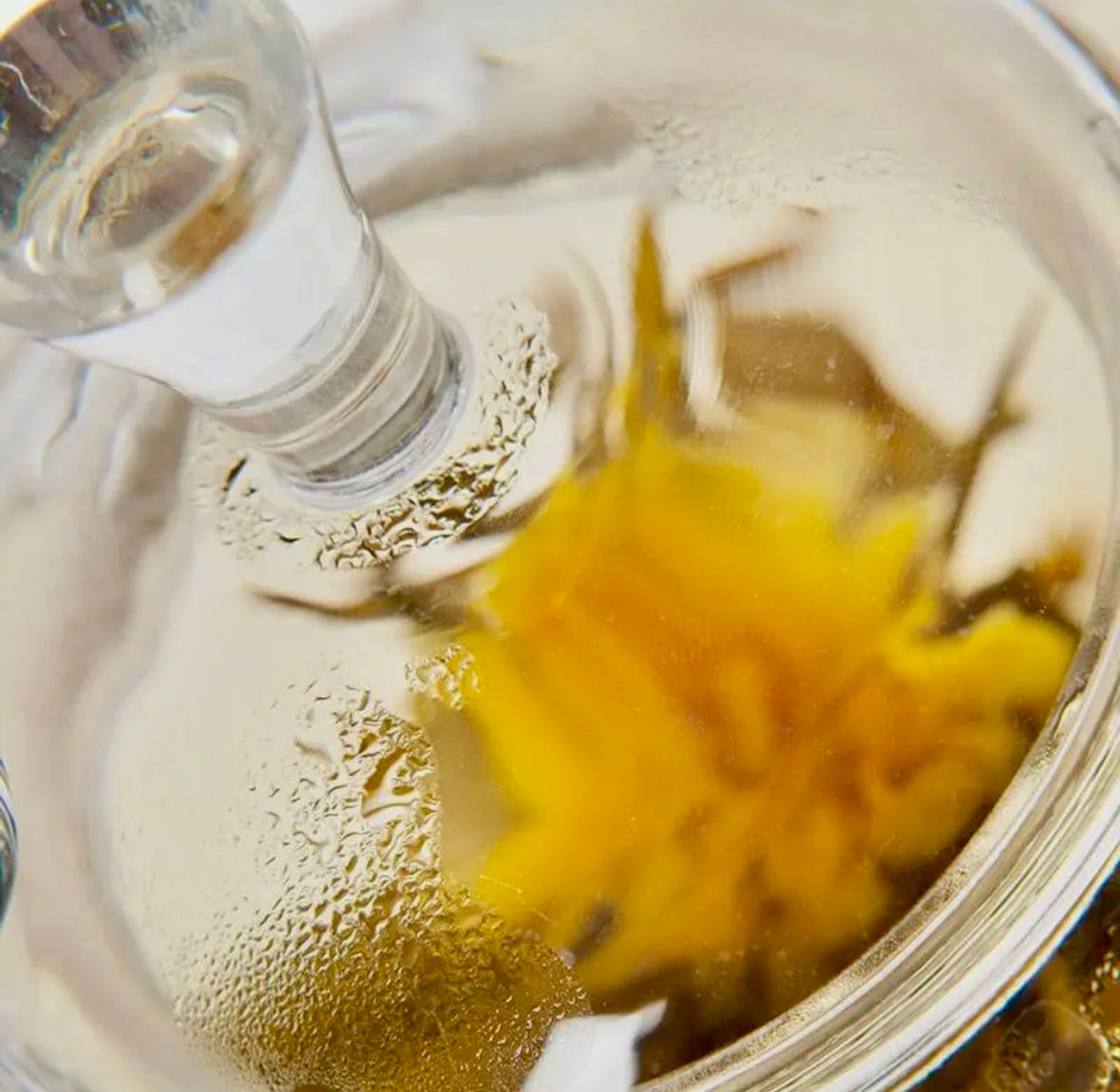 Månesøster Krystaller - Glas Te Kande Med Stålfilter - 500 ml. Fra Tea Soul - Italien ☽ / MÅNESØSTER.DK / MAANESOESTER.DK