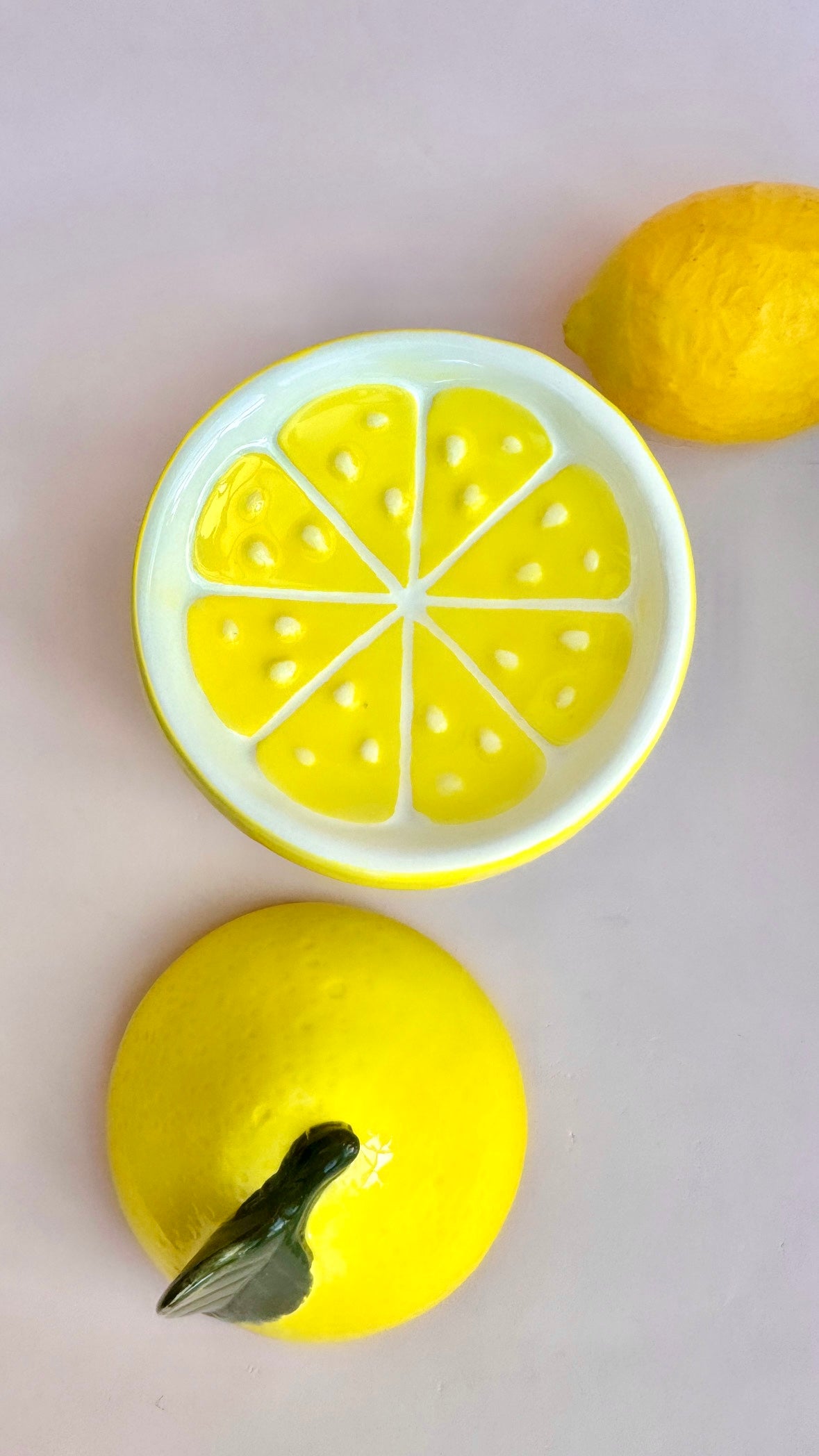Månesøster Krystaller Voks-røgelses Brænder - Citron Til Aromaterapi