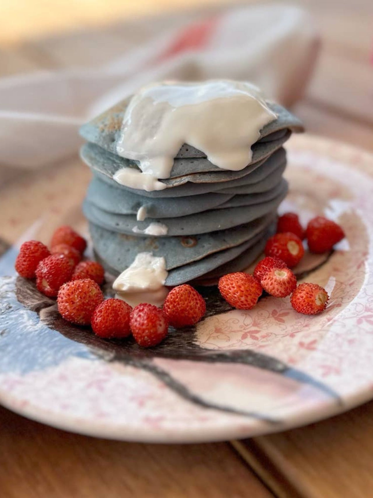 Månesøster Krystaller - Økologisk Butterfly Ærteblomst Pulver - 50g. - Fra Tea Soul / MÅNESØSTER.DK / MAANESOESTER.DK