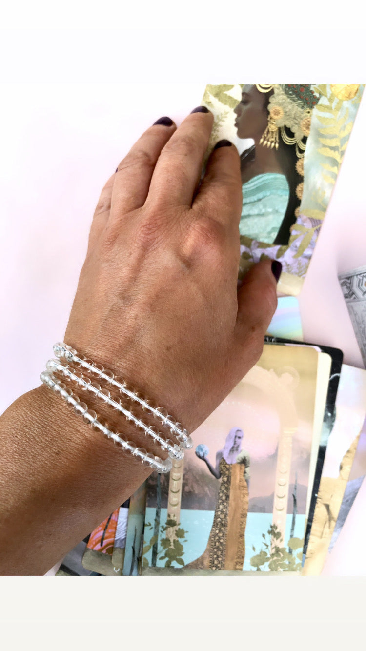 Bjergkrystal Armbånd Månesøster Krystaller