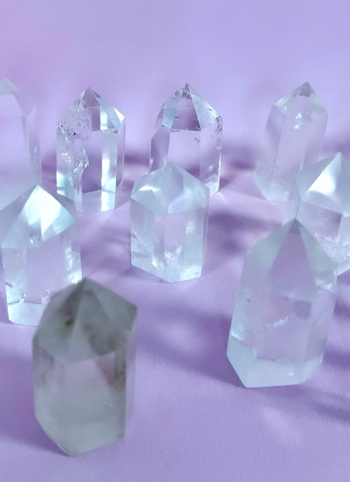 Bjergkrystal Tårn ☾ Healing med det hvide lys, klarhed, styrke & bevidsthed ☽