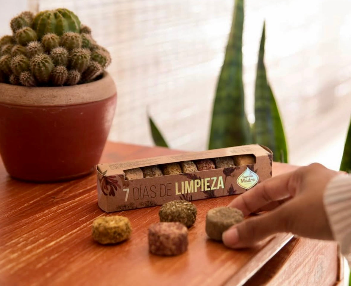 7-dages røgelses skiver til rensning - Sagrada Madre