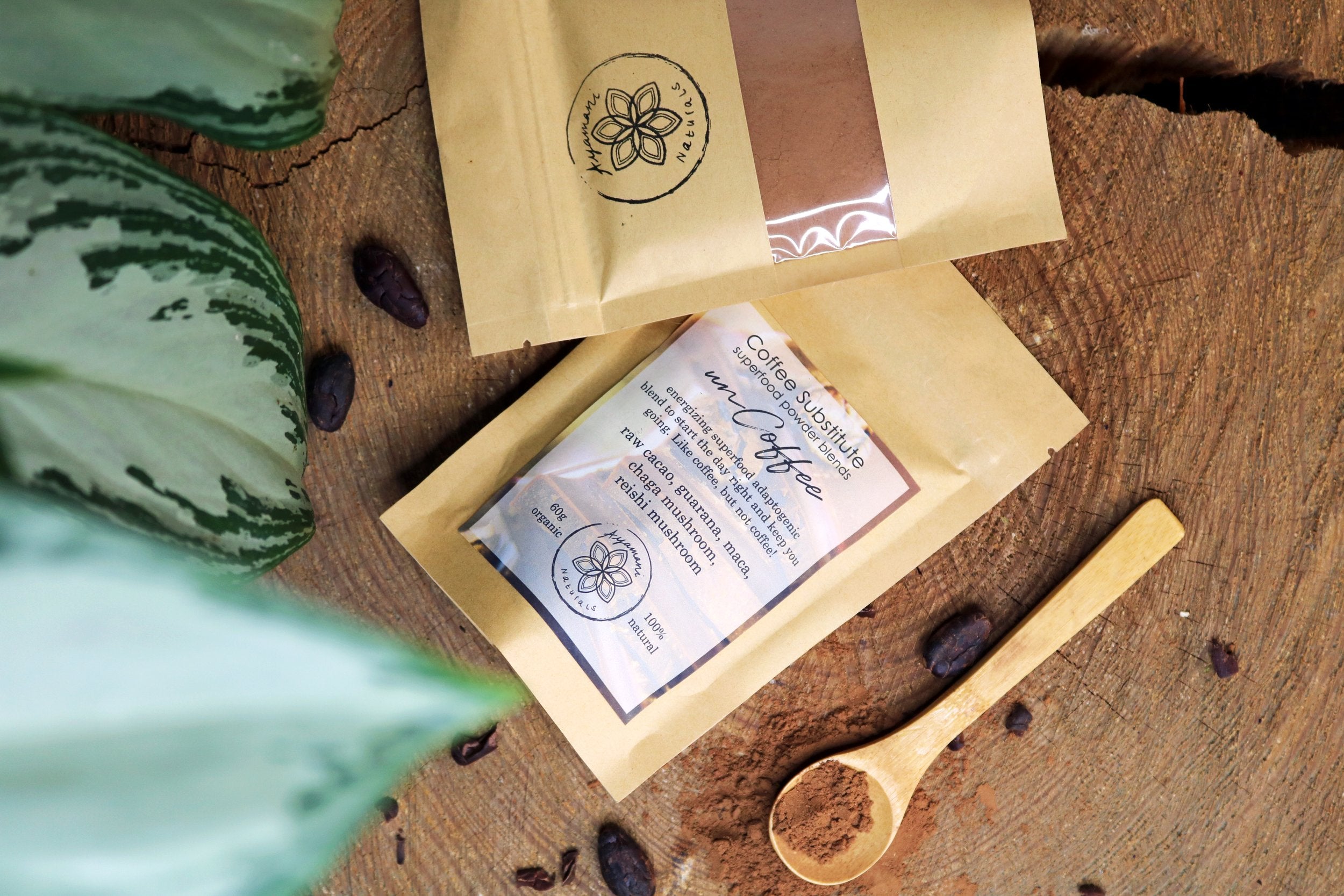 UNCOFFEE | HERBAL & CACAO COFFEE SUBSTITUTE ☽ Fra Ayamani Naturals 140 gram