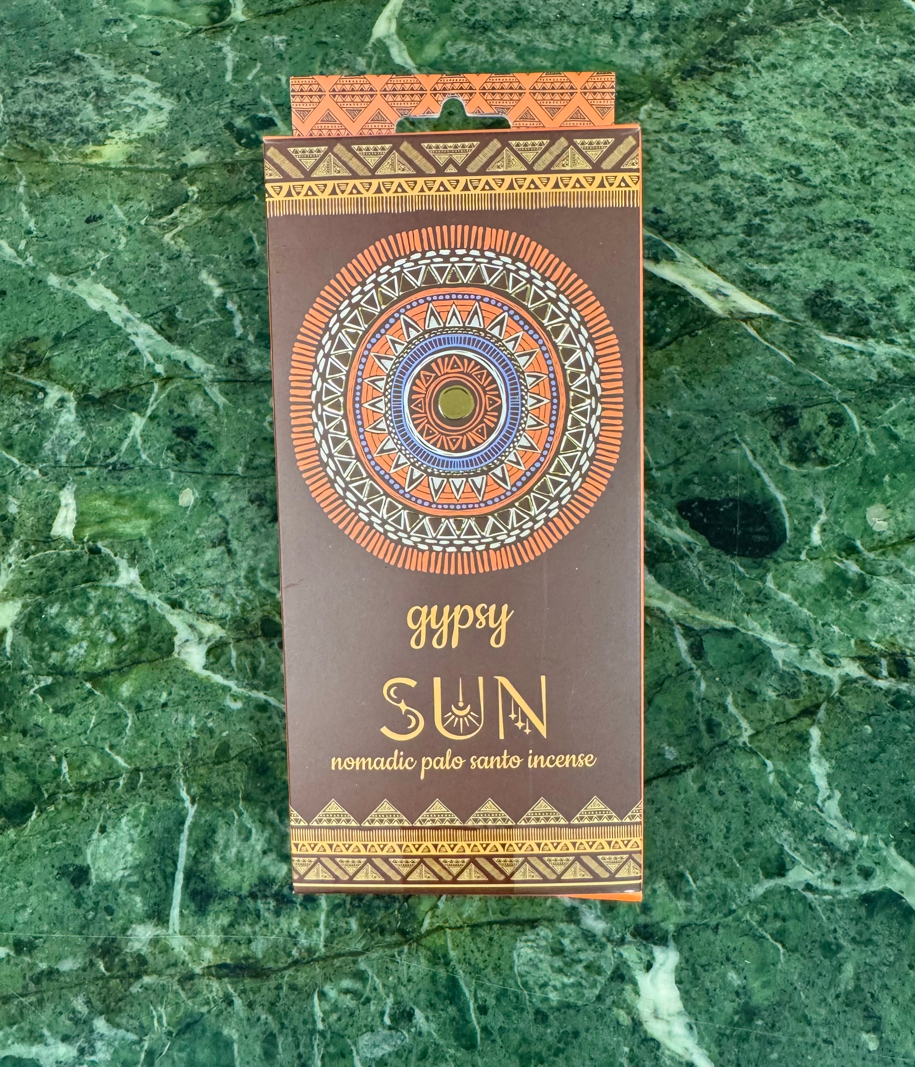 Gypsy Nomadic Røgelse - Sun - Palo Santo - Banjara