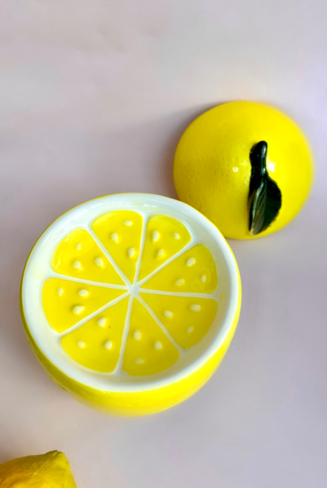 Månesøster Krystaller Voks-røgelses Brænder - Citron Til Aromaterapi
