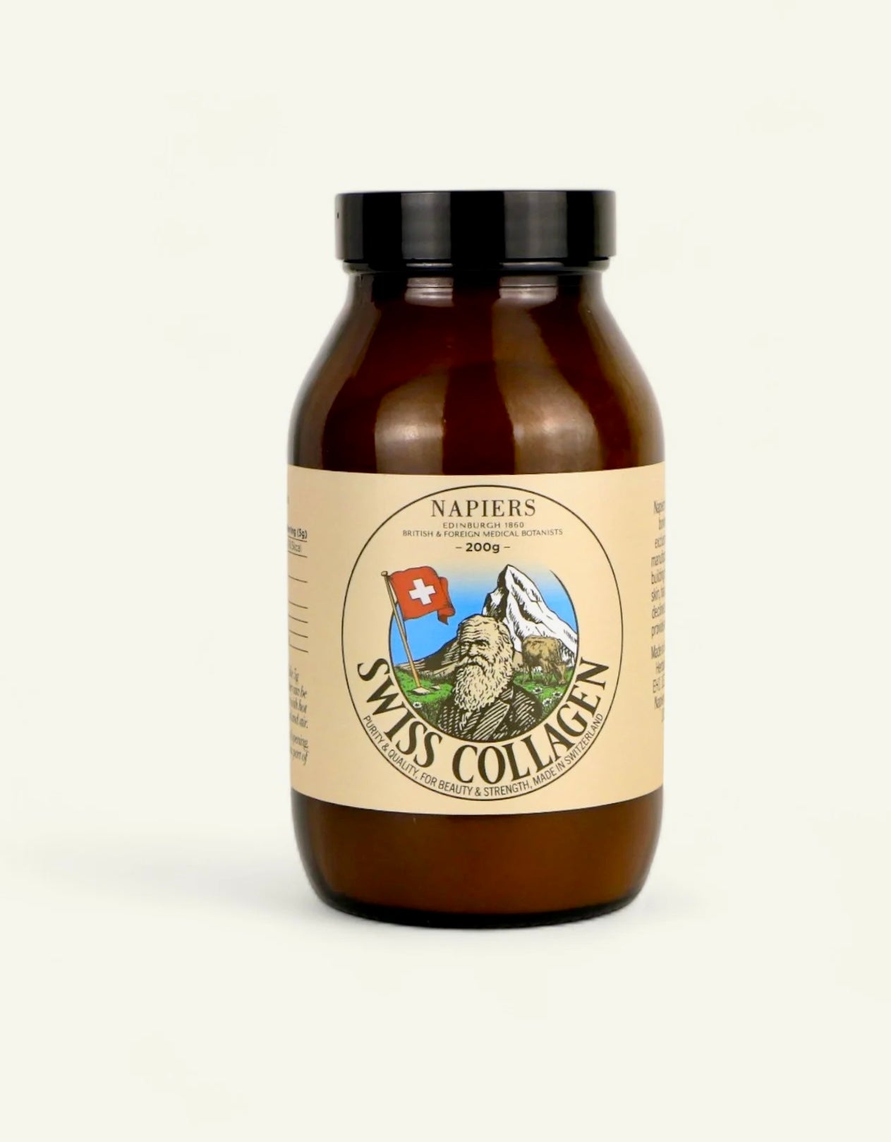 Schweizisk kollagen fra Napiers (Swiss Collagen) - 200 gram