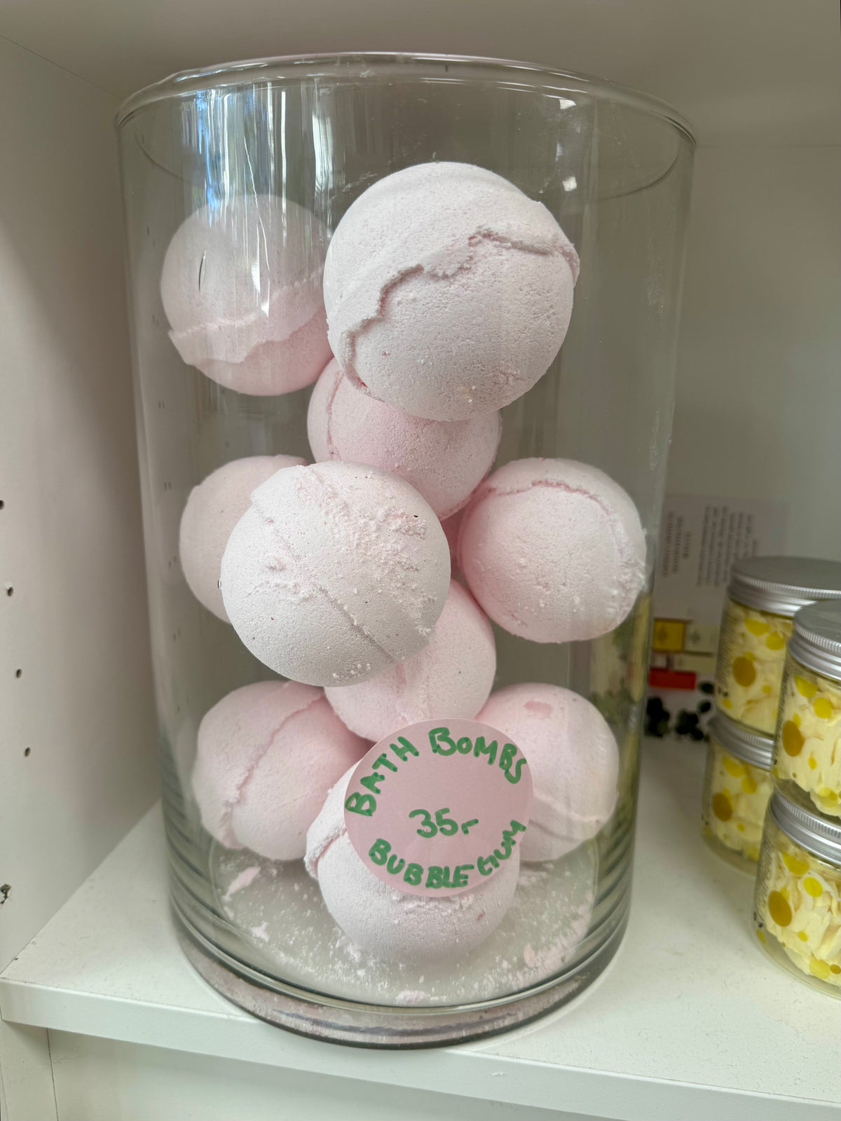 Bubblegum badebombe