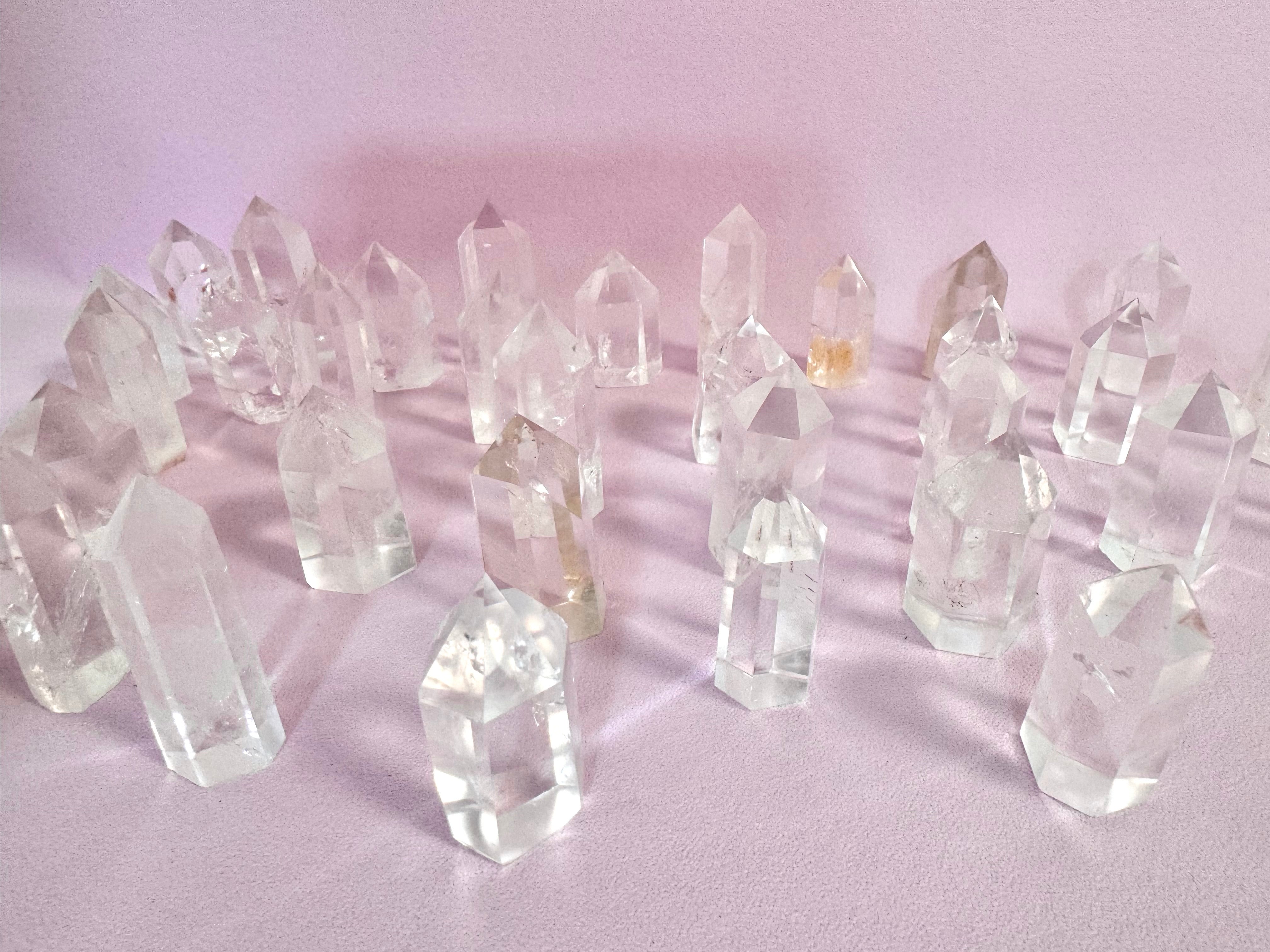 Bjergkrystal Tårn ☾ Healing med det hvide lys, klarhed, styrke & bevidsthed ☽