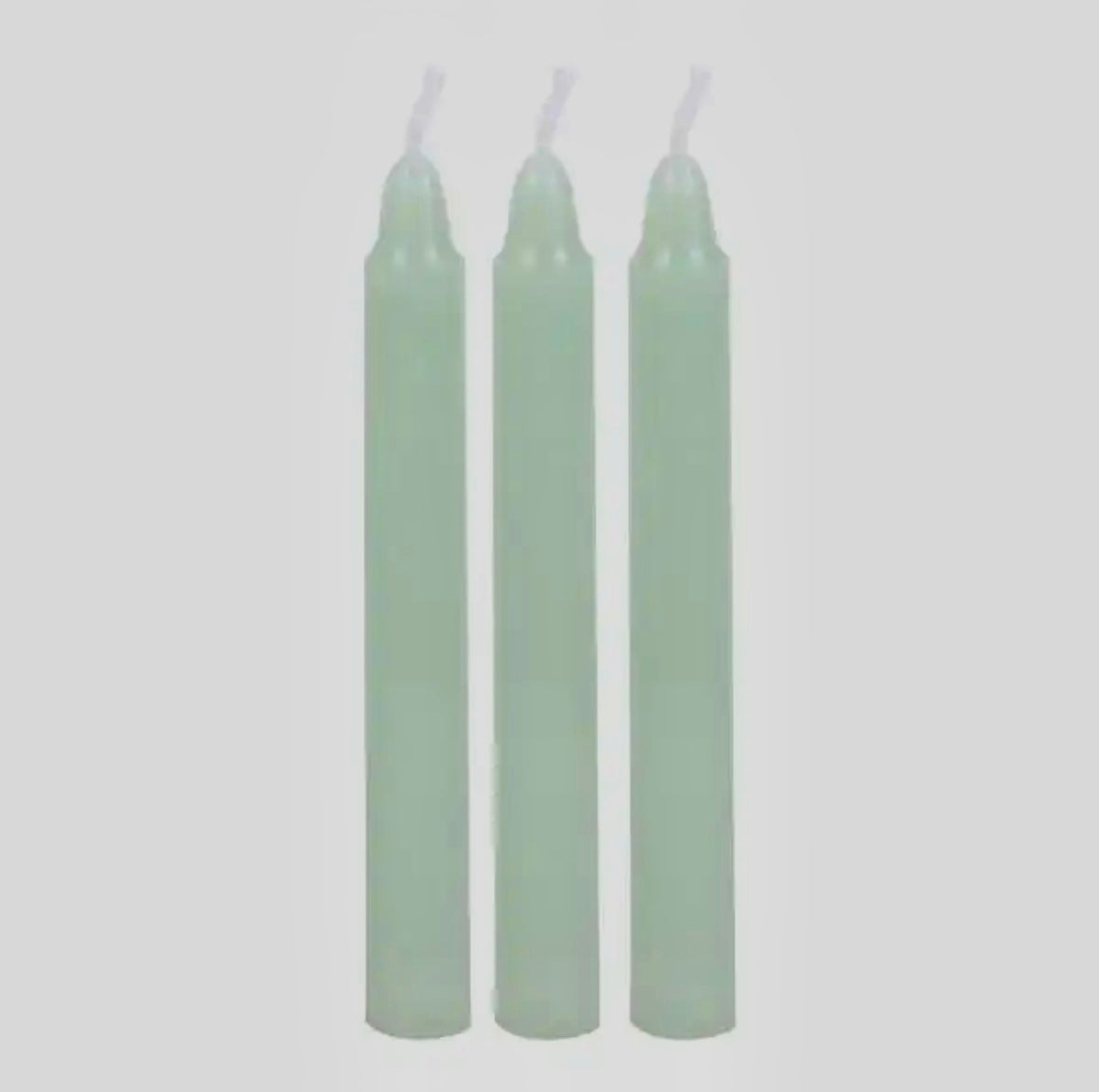 Månesøster Krystaller - Lysegrøn ☾ Abundance SPELL CANDLES ☾ For overflod MAANESOESTER.DK / MÅNESØSTER.DK
