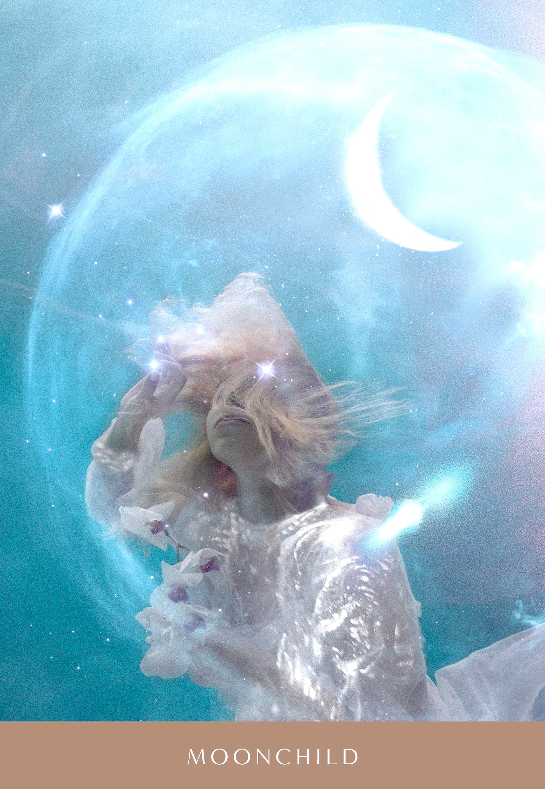 Månesøster Krystaller ☾ The Moonchild Tarot Shadow Work Edition ☾ ☾ Kærligt illustreret af kunstneren Danielle Noel ☾ Meget Luksuriøse kort med en glitrende ryg https://maanesoester.dk www.månesøster.dk