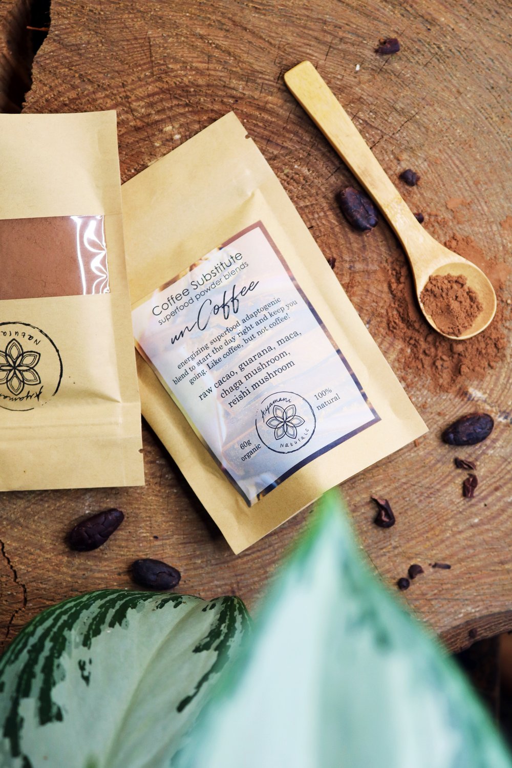 UNCOFFEE | HERBAL & CACAO COFFEE SUBSTITUTE ☽ Fra Ayamani Naturals 140 gram