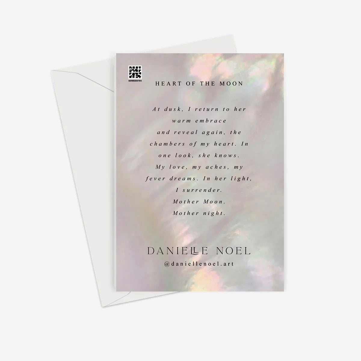 Heart Libations Greeting Card by Danielle Noel ( A5 lykønsknings kort )
