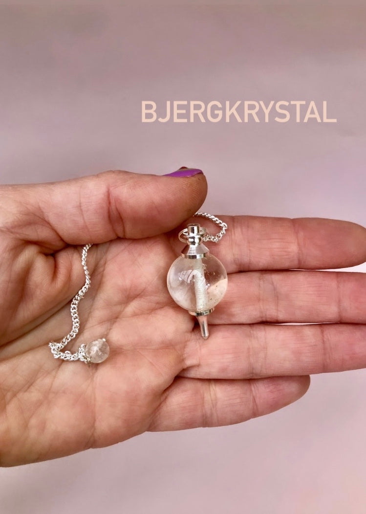 Månesøster Krystalle Pendul Få svar på dine inderste spørgsmål Bjergkrystal Bjerg Krystal