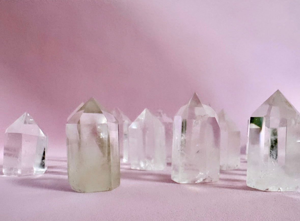 Bjergkrystal Tårn ☾ Healing med det hvide lys, klarhed, styrke & bevidsthed ☽