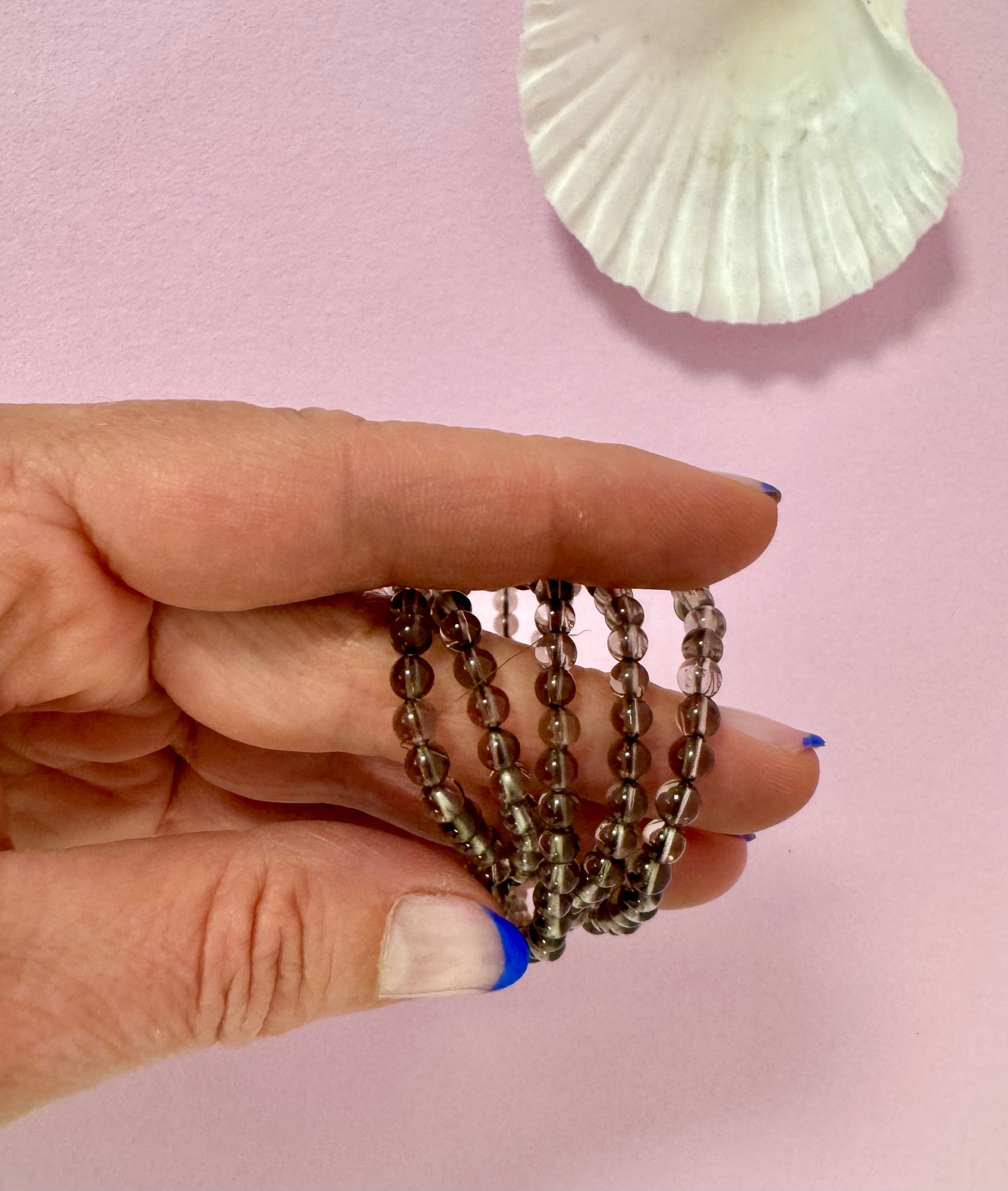 Månesøster Krystaller - Røgkvarts Armbånd - MÅNESØSTER.DK / MAANESOESTER.DK