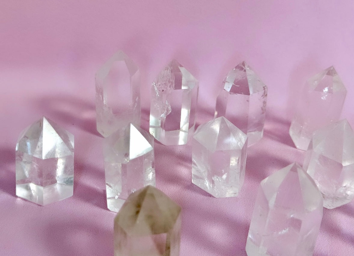 Bjergkrystal Tårn ☾ Healing med det hvide lys, klarhed, styrke & bevidsthed ☽
