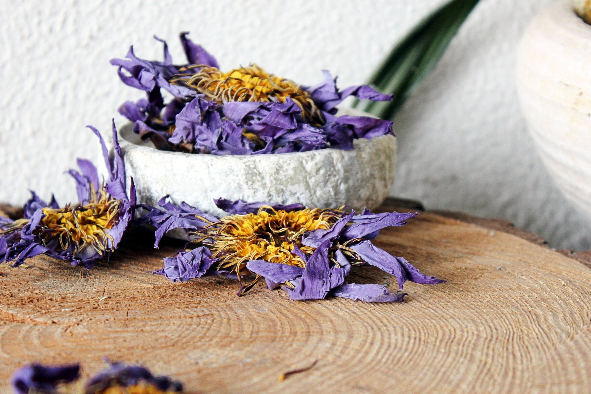 Blå Lotus ☽ Egyptisk Blå Lotus - Hele Blomster Fra Ayamani Naturals ☽ 15 gram eller 30 gram