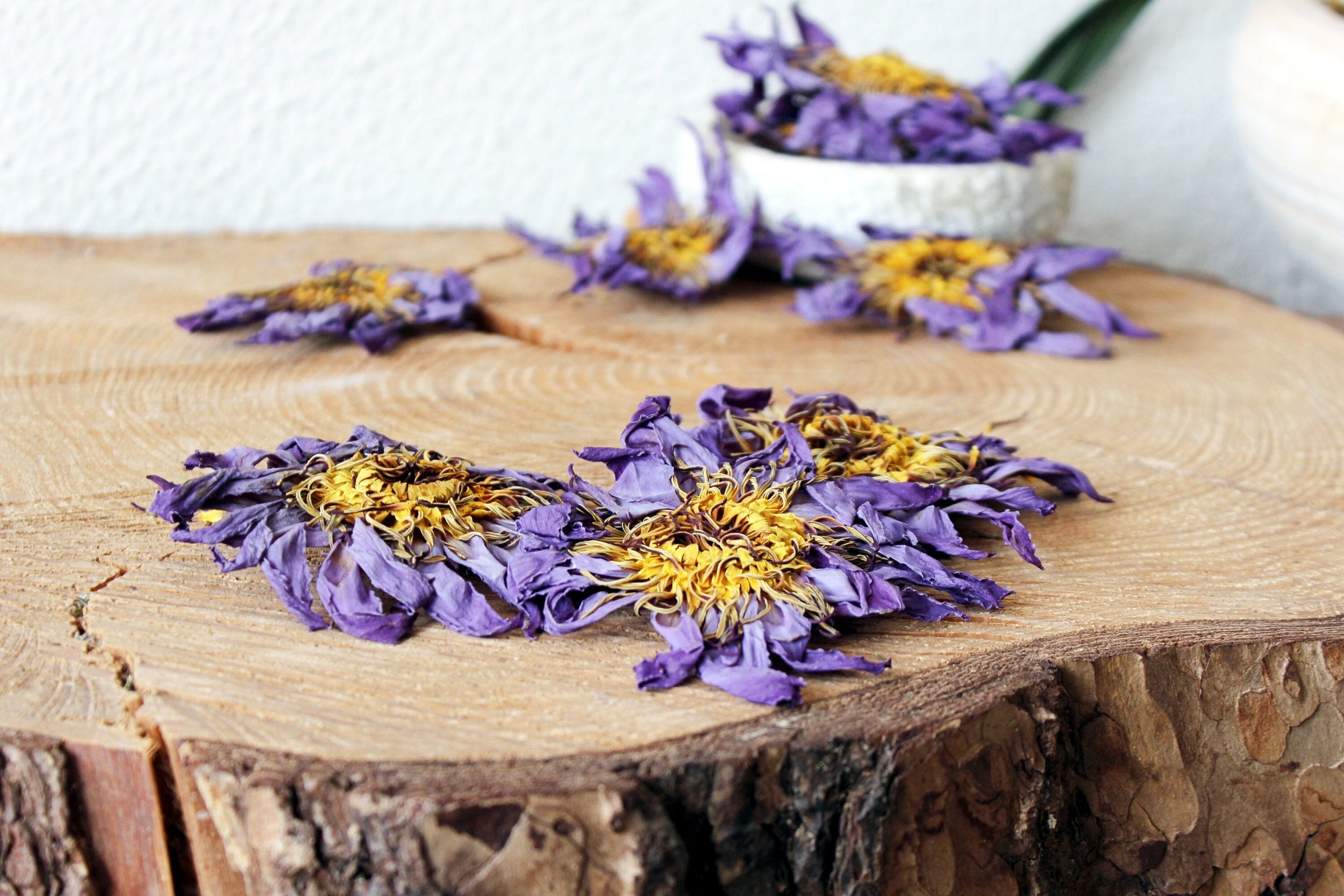 Blå Lotus ☽ Egyptisk Blå Lotus - Hele Blomster Fra Ayamani Naturals ☽ 15 gram eller 30 gram