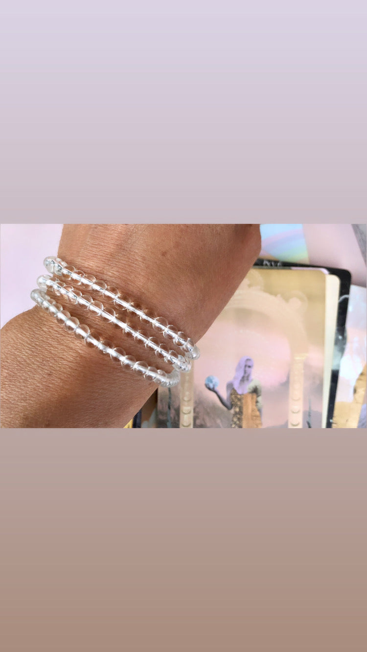 Bjergkrystal Armbånd Månesøster Krystaller