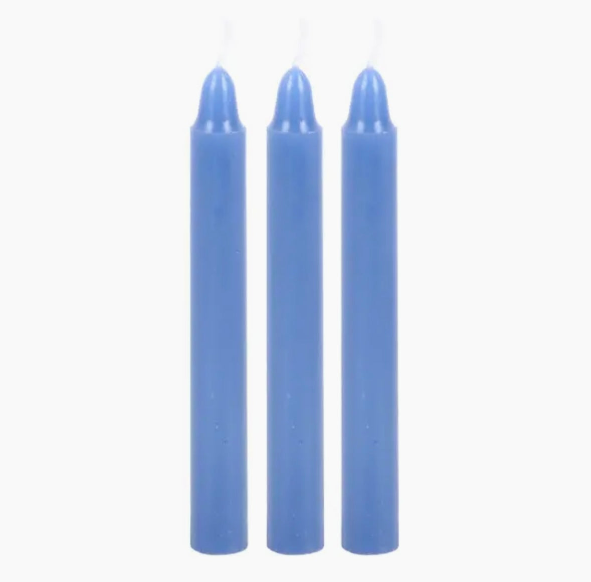Månesøster Krystaller - Blå ☾ Communication SPELL CANDLES ☾ For Kommunikation