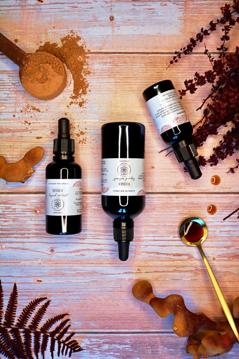 REISHI MUSHROOM DUAL EKSTRAKT ALKOHOLFRI | GANODERMA LUCIDUM - 30 ml. / MAANESOESTER.DK / MÅNESØSTER.DK