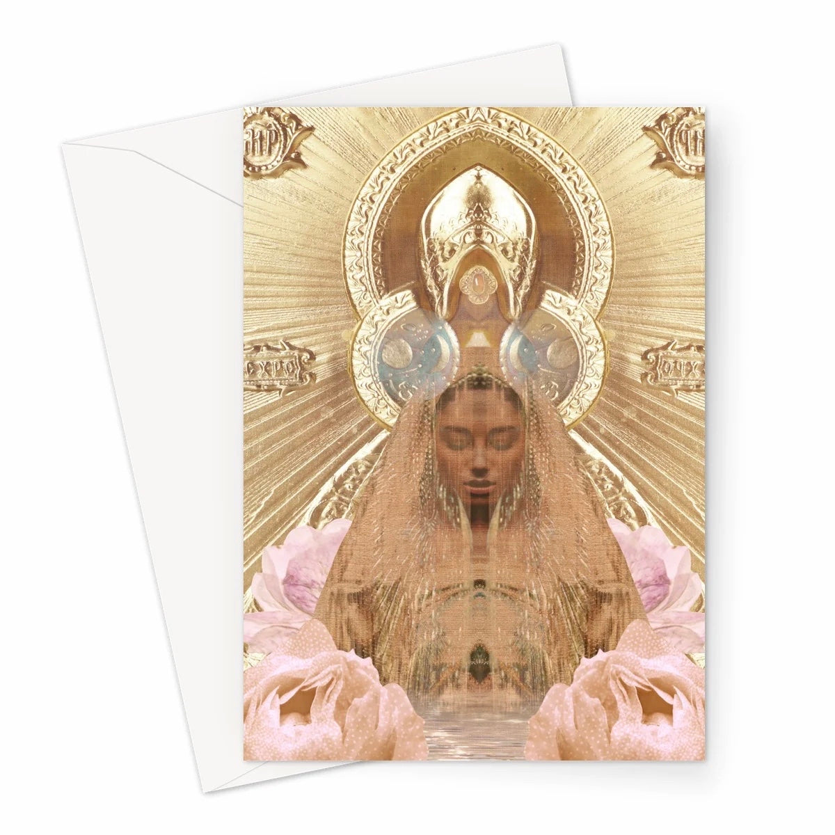 Mother Heart Greeting Card by Danielle Noel ( A5 lykønsknings kort )