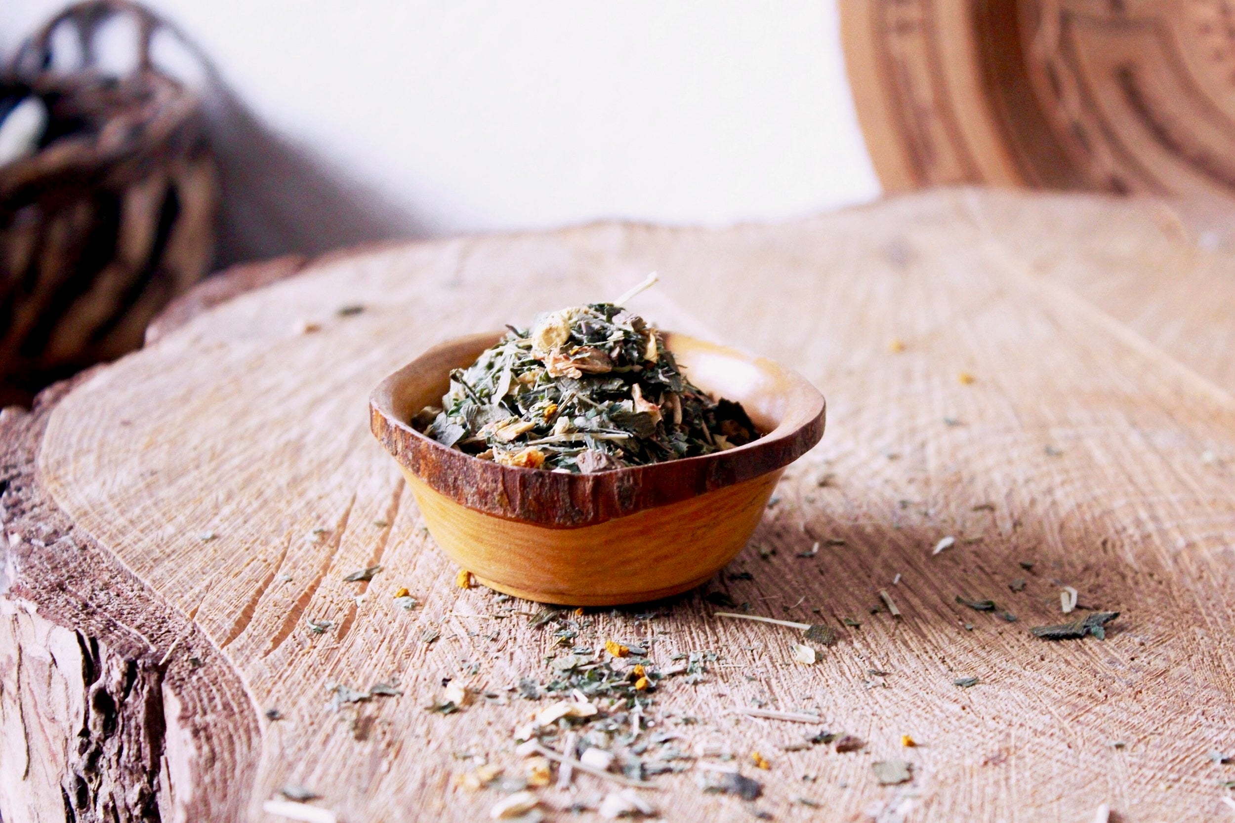 CLARITEA | PINEAL GLAND DECALCIFYING HERBAL TEA, FOR FOCUS MOOD & MEMORY fra Ayamani - 65 gram