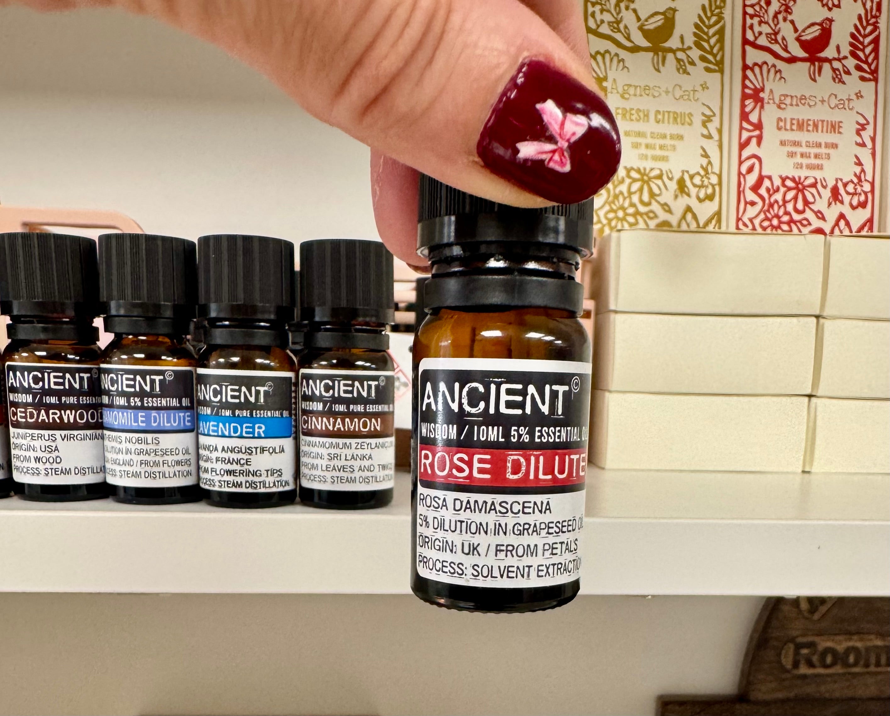 æteriske olier ☽ 10 ml flaske