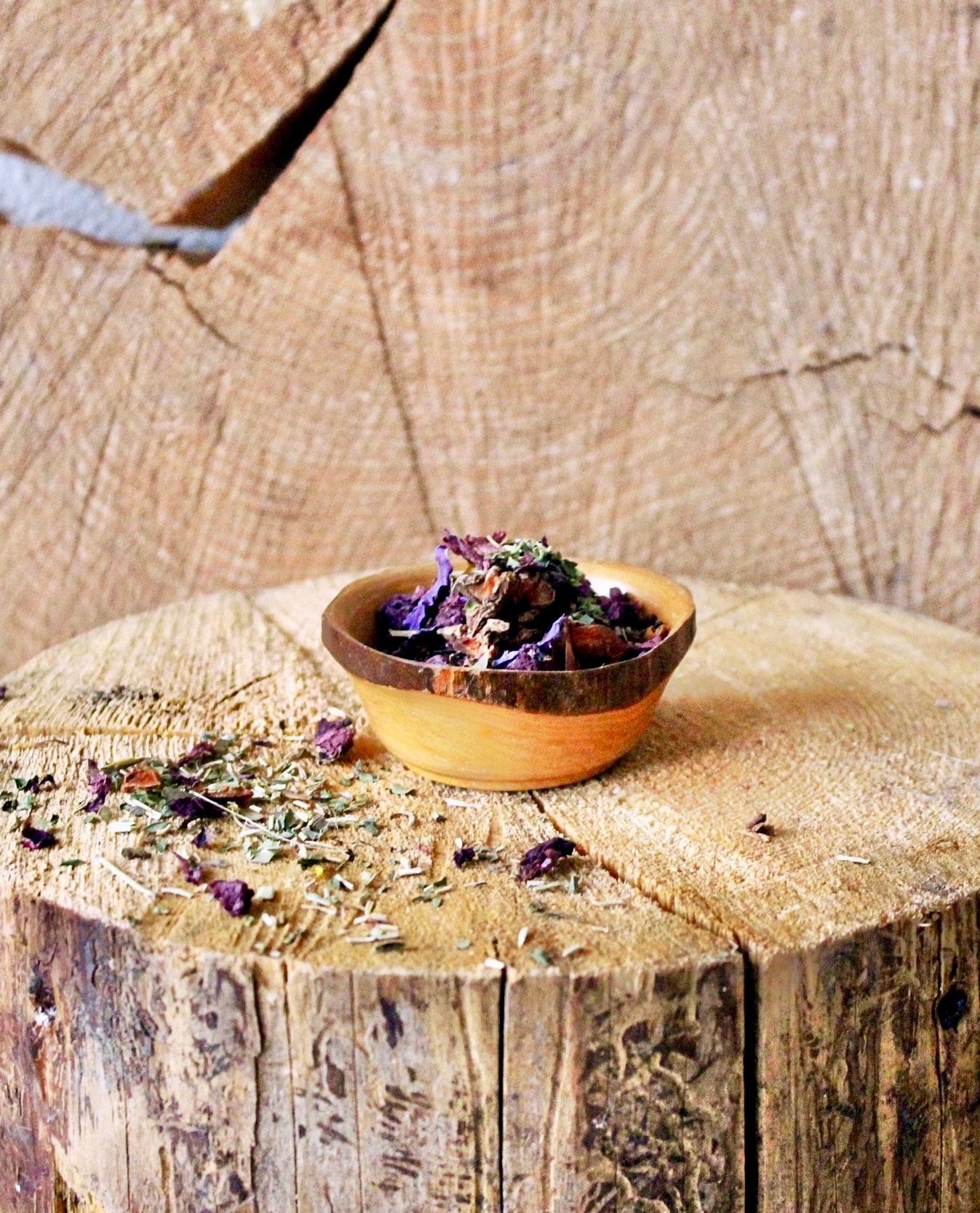 THIRD EYE CHAKRA TEA ☽ Tredje Øje Chakra Te Fra Ayamani Naturals ☽ 100 gram