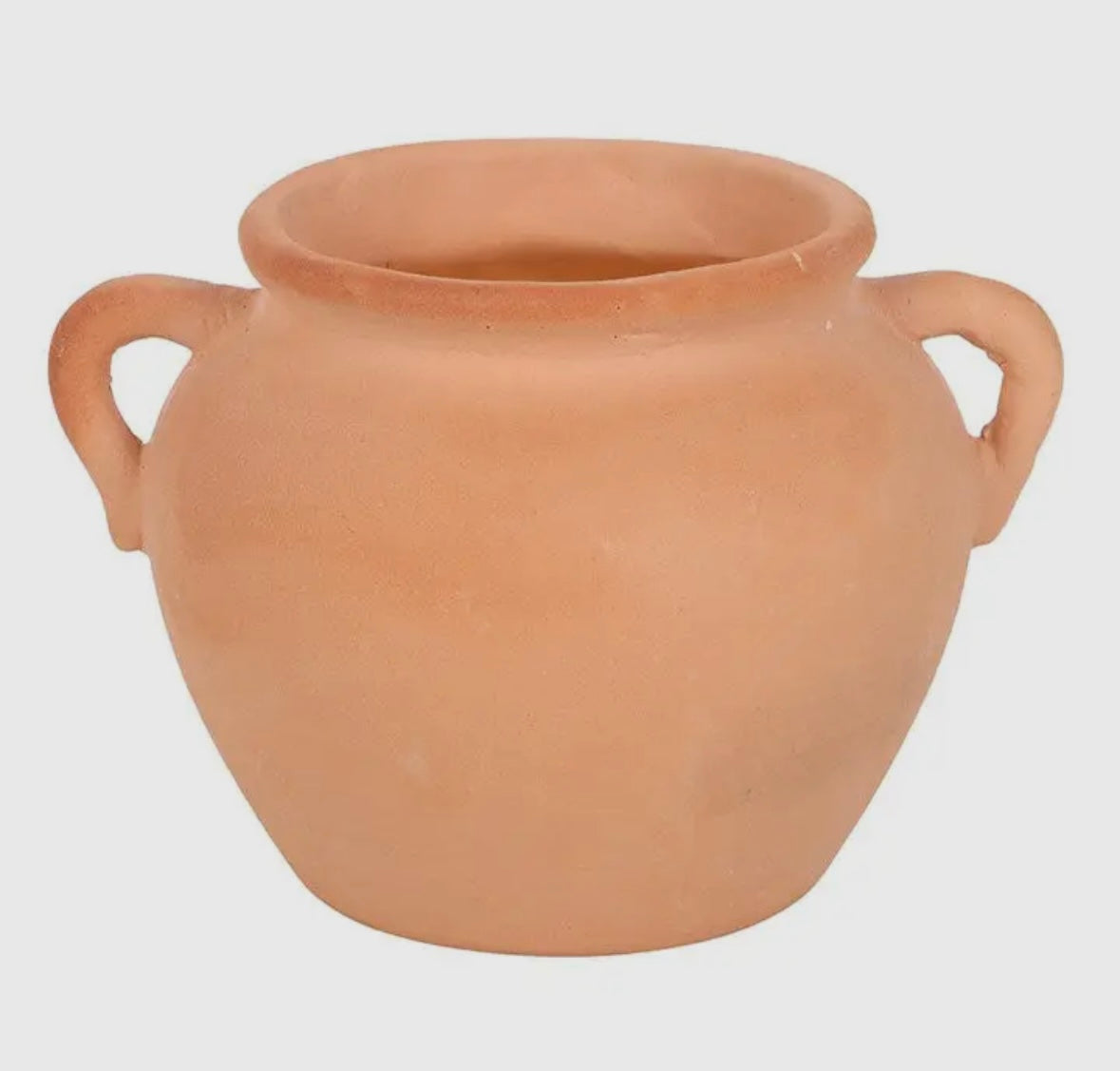 Terracotta urne med citronella-lys