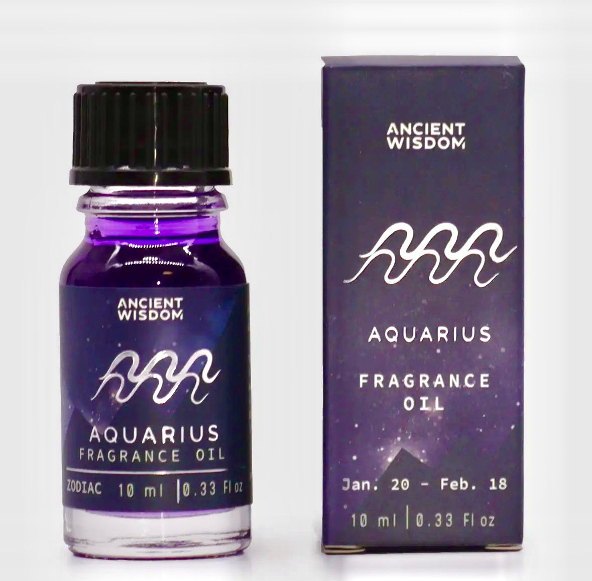 Zodiac AQUARIUS Duft Oil 10ml. - Vandmanden - til rum røgelse