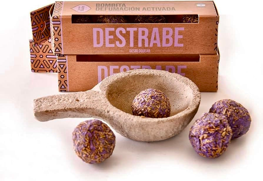 Destrabe Røgelse Bombita i Kasse med 4 stk. Røgelse - Sagrada Madre